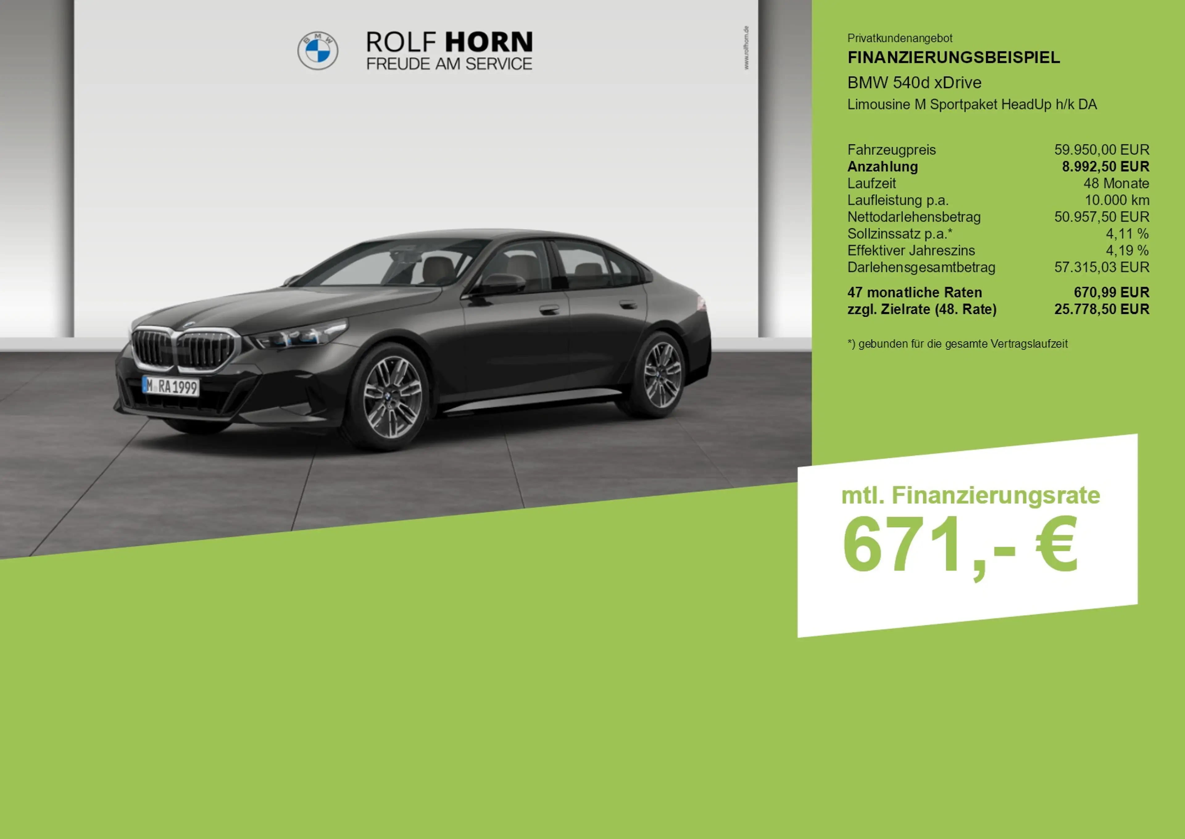 BMW 540 d xDrive Limousine M Sportpaket HeadUp h/k DA — photo 3
