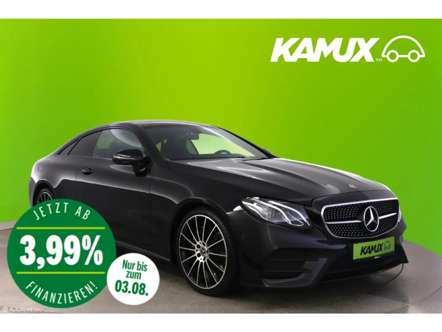 Mercedes-Benz E 200 Coupe 9G-tronic AMG Line+LED+NAVI+PANO Nero - 1