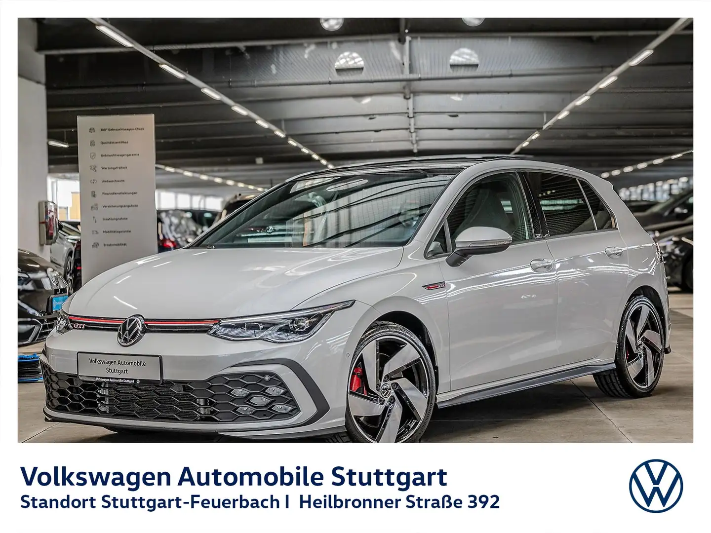 Volkswagen Golf GTI Golf 8 GTI DSG Navi AHK Schiebedach Kamera Weiß - 1