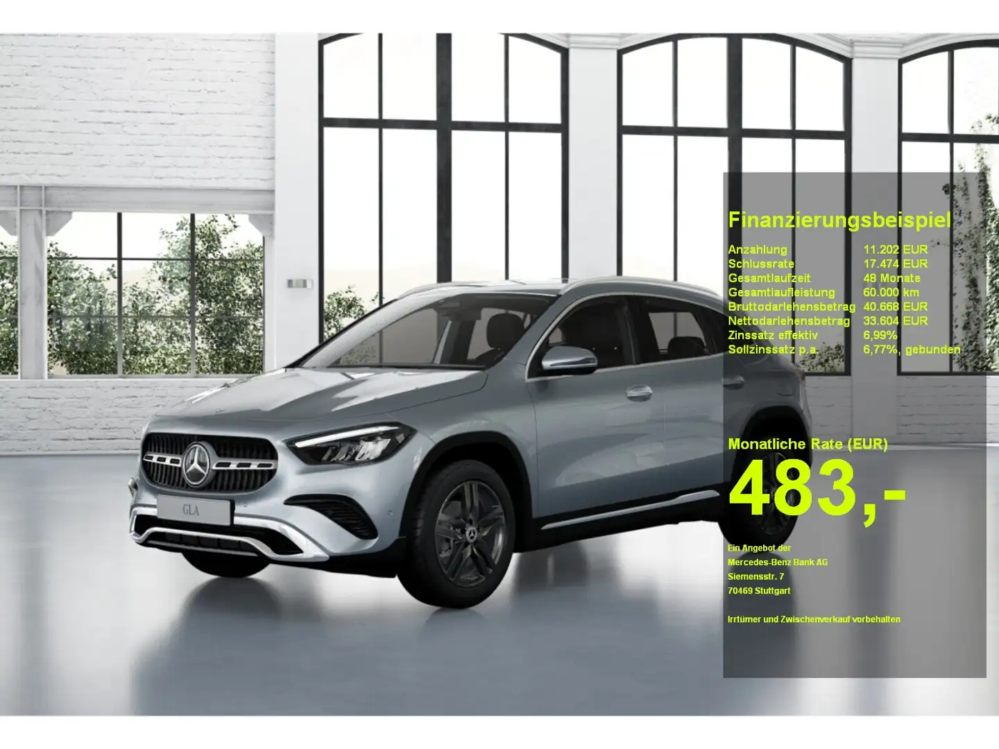 Mercedes-Benz GLA 200 #AHK #FAHRASSISTENZ-PAKET #360° #KEYLESS Plateado - 1