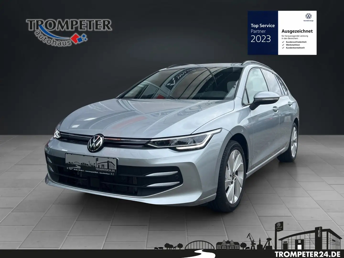 Volkswagen Golf Variant 1.5 eTSI 85 kW Goal Silber - 1