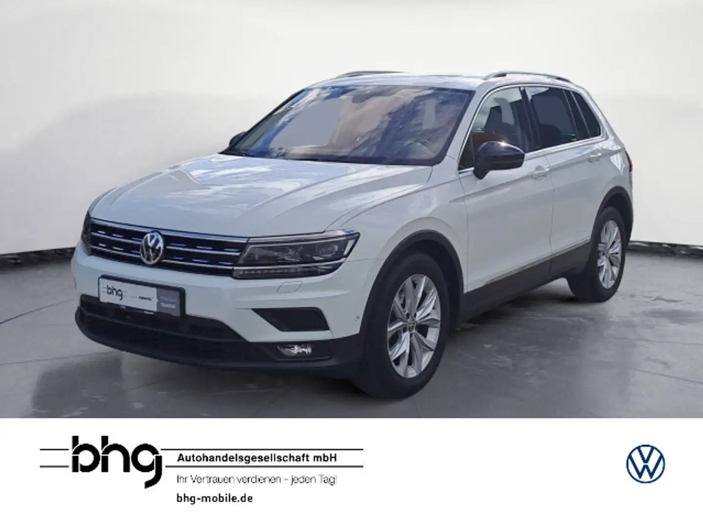 Volkswagen Tiguan 2,0 TDI BMT 6-Gang Weiß - 1