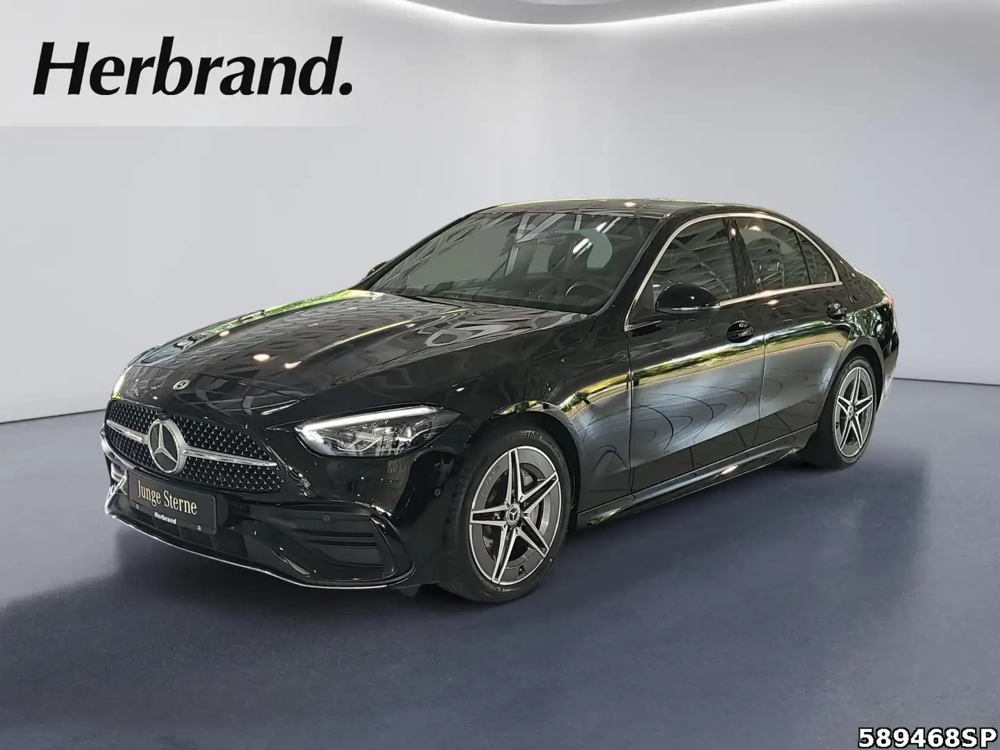 Mercedes-Benz C 220 d AMG AHK Kamera LED Noir - 1