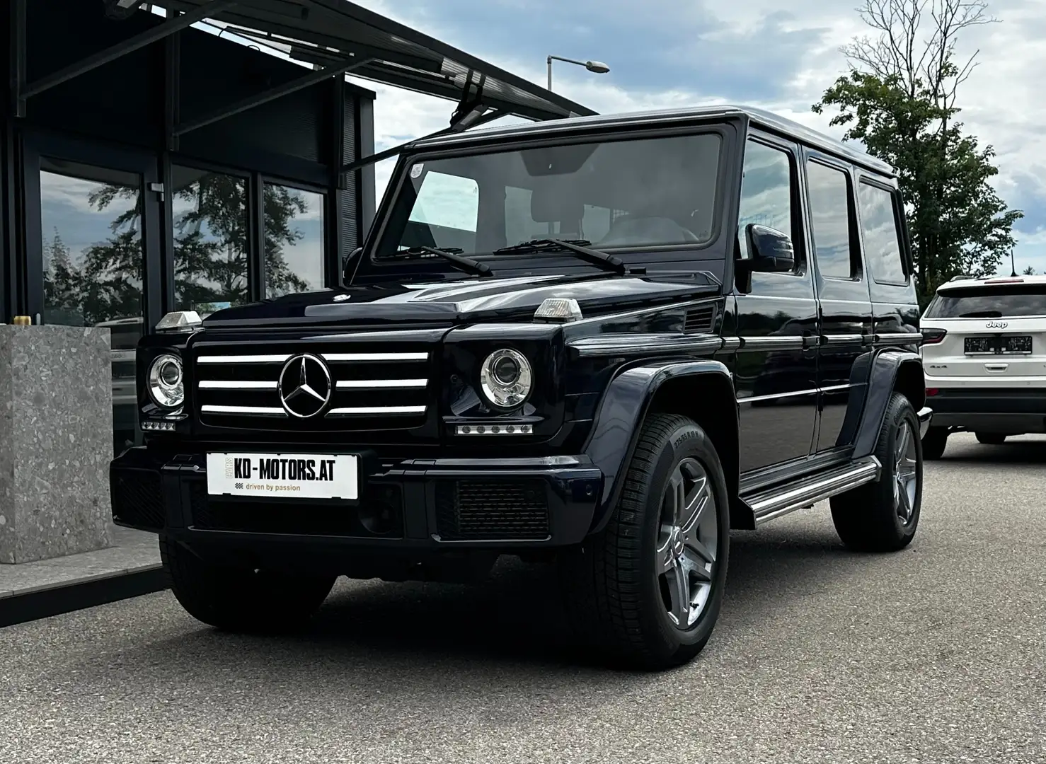 Mercedes-Benz G 500 4x4 Designo*AHK*ACC*SitzK*RFK*Sport-Abgasanlage* Blau - 1