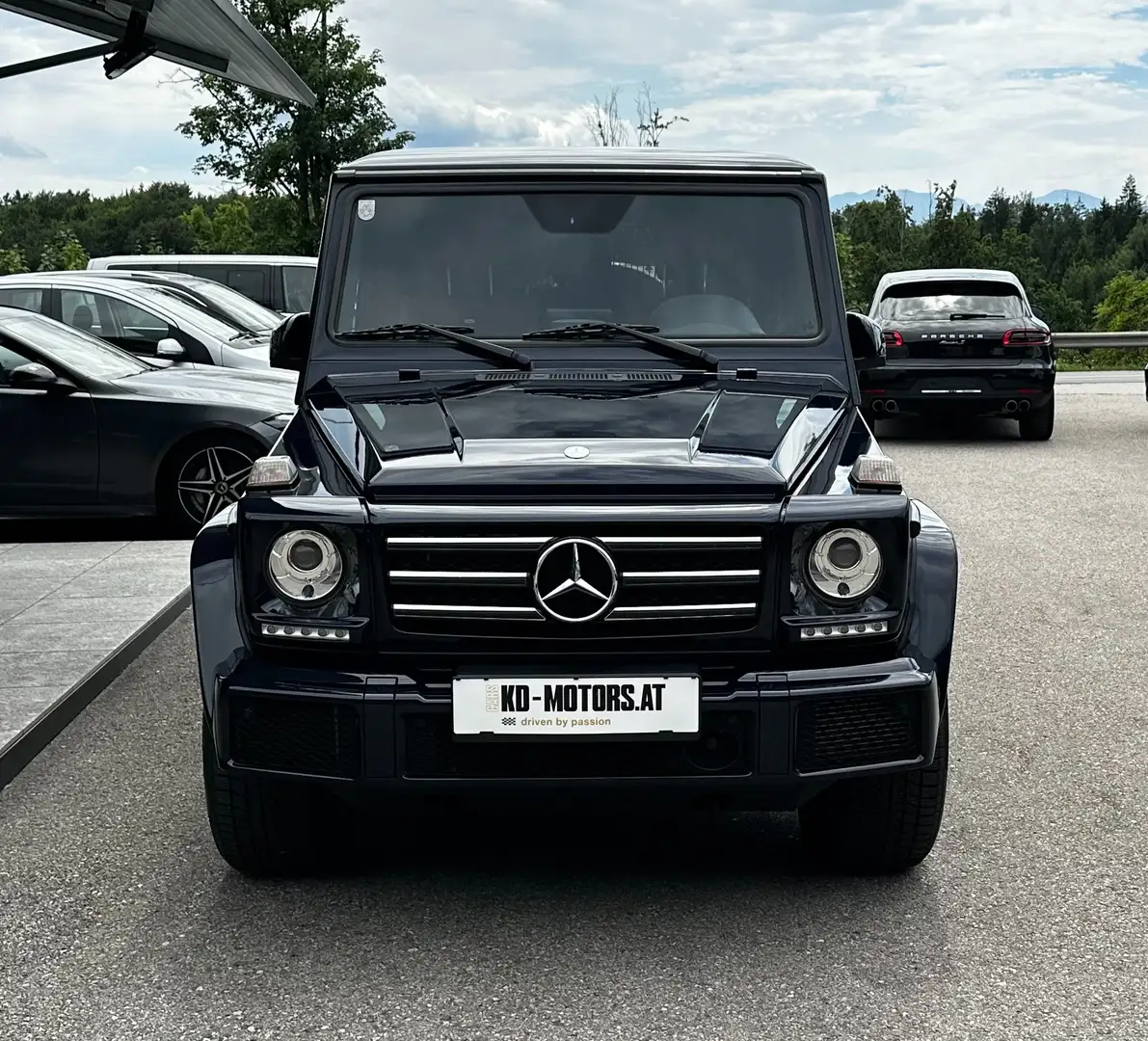 Mercedes-Benz G 500 4x4 Designo*AHK*ACC*SitzK*RFK*Sport-Abgasanlage* Blau - 2