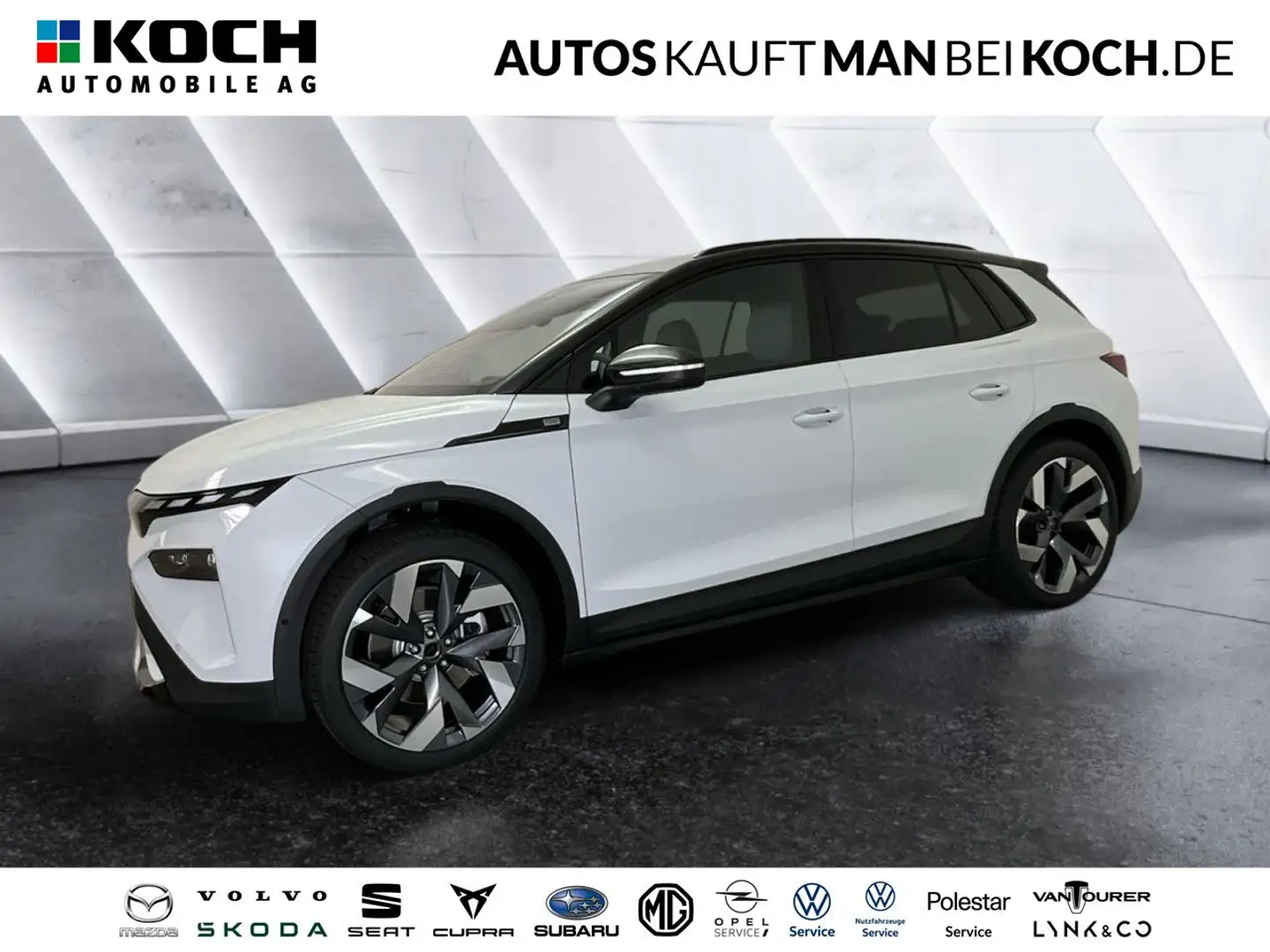 Skoda Elroq FIRST EDITION MAXX HUD AHZV SPORT W-PUMPE Blanc - 1