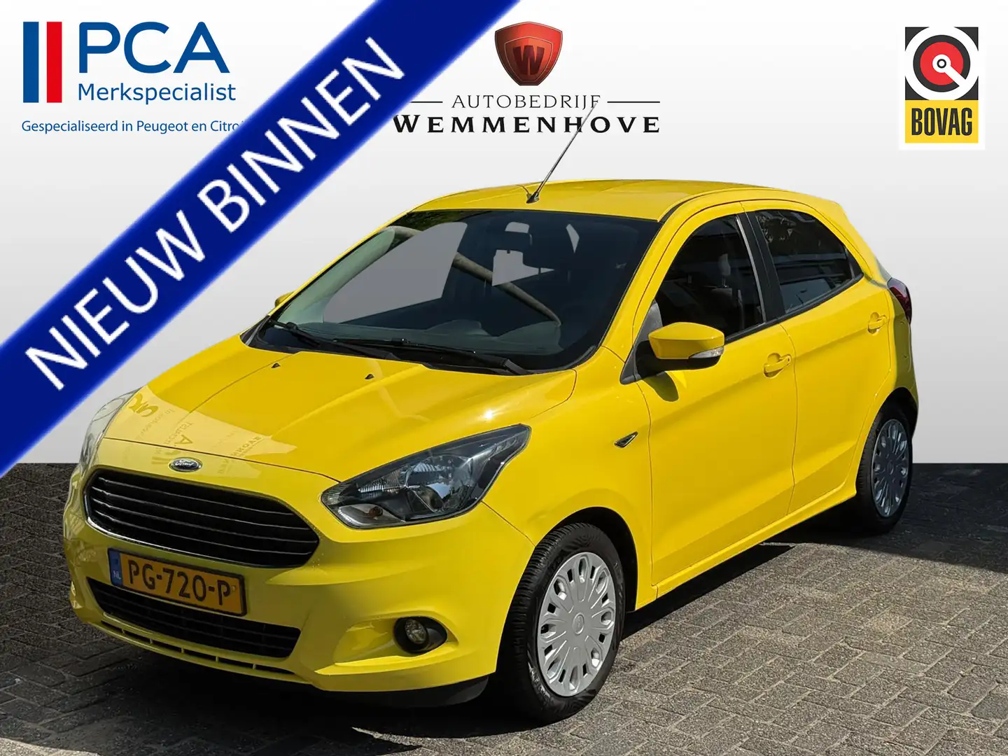 Ford Ka/Ka+ 1.2 Trend Ultimate 5-Deurs/Airco/El.ramen Geel - 1