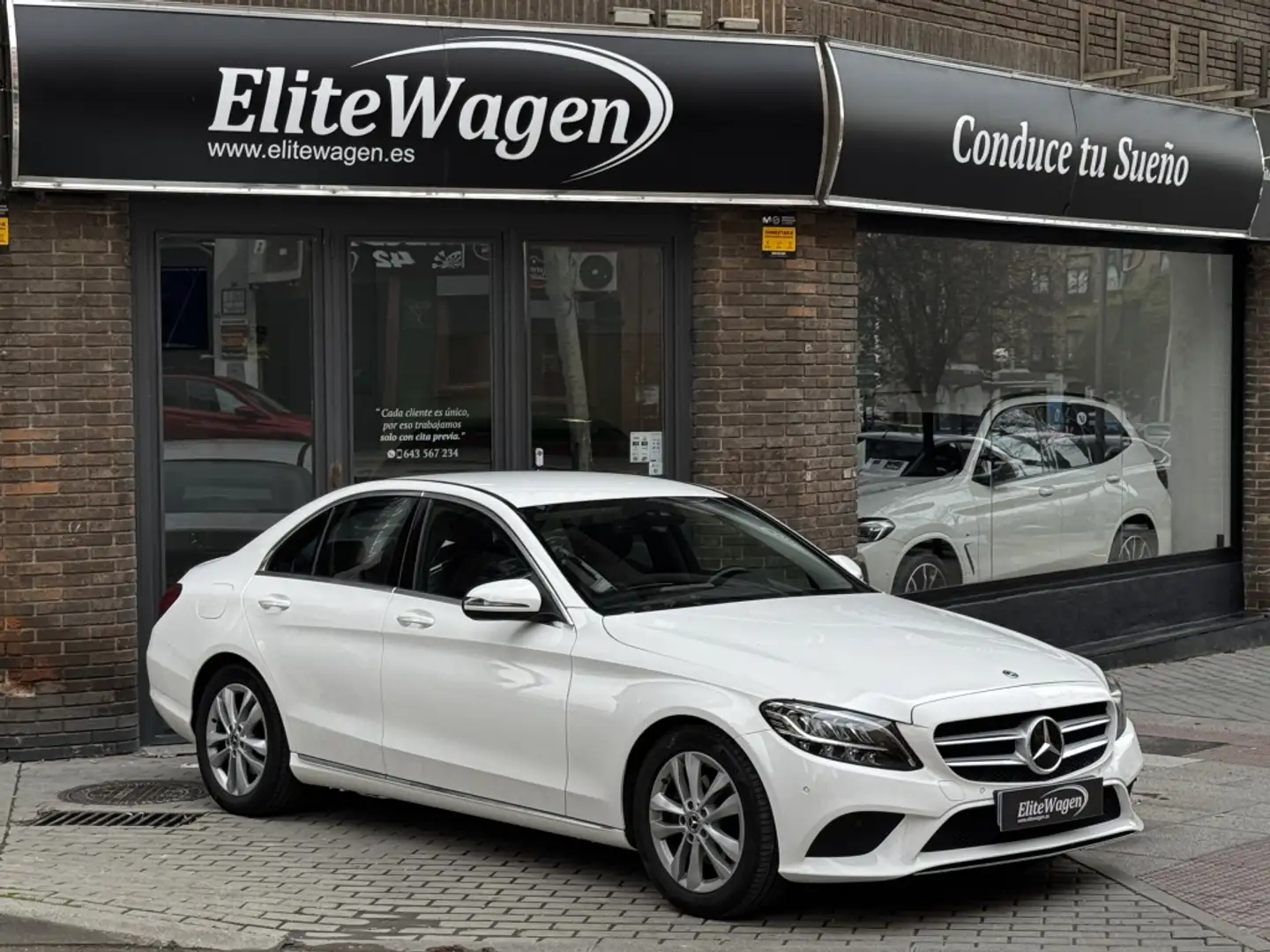 Mercedes-Benz C 220 220d 9G-Tronic Bílá - 1