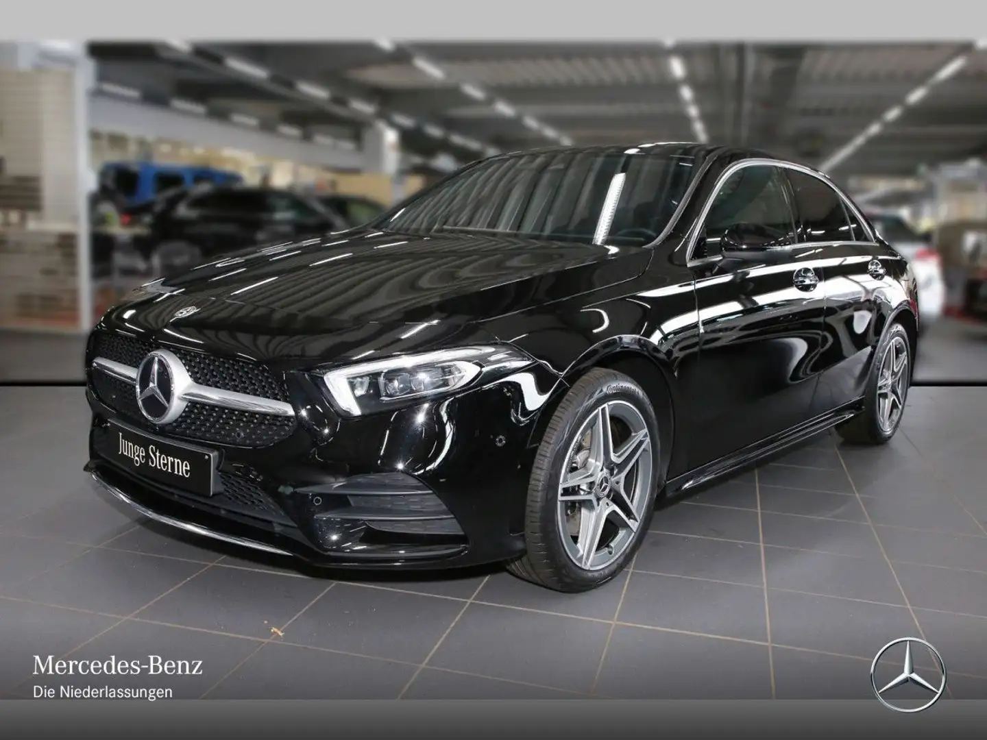 Mercedes-Benz A 250 e Lim AMG+MULTIBEAM+KAMERA+KEYLESS+8G Zwart - 2