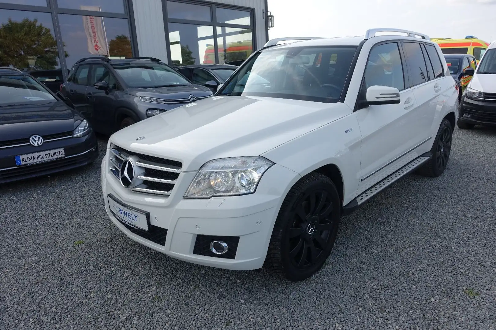 Mercedes-Benz GLK 220 4Matic Aut.XEN NAV T-Leder SITZH PDC 19' Wit - 2