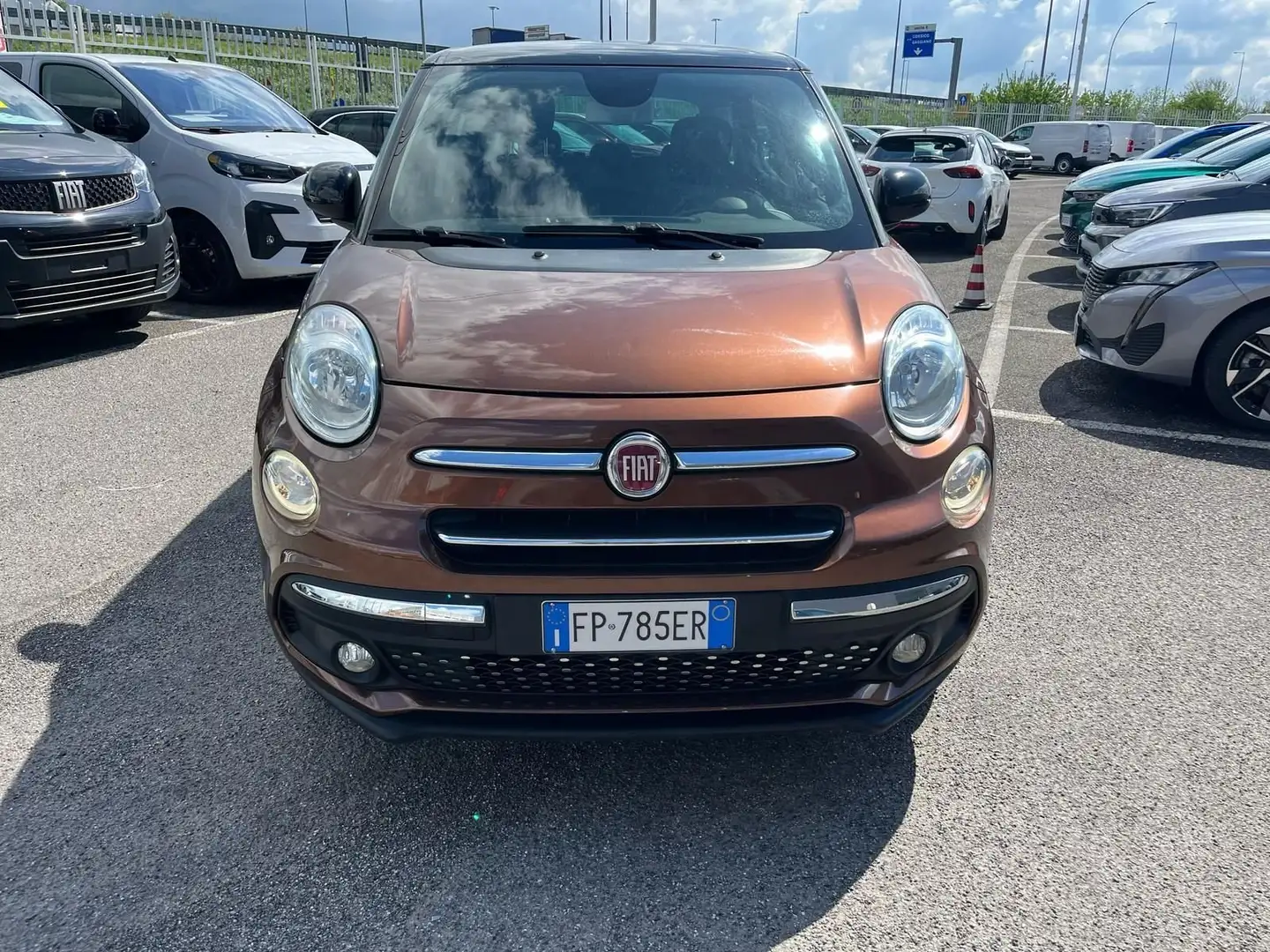 Fiat 500L 500L 1.3 mjt Lounge 95cv Marrone - 2