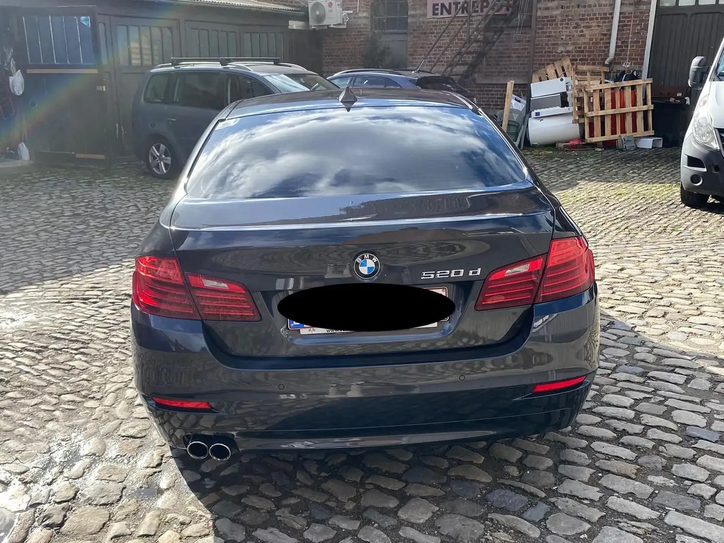 BMW 520 520 dA (12 500 € + TVA) PROFESSIONNEL Noir - 2