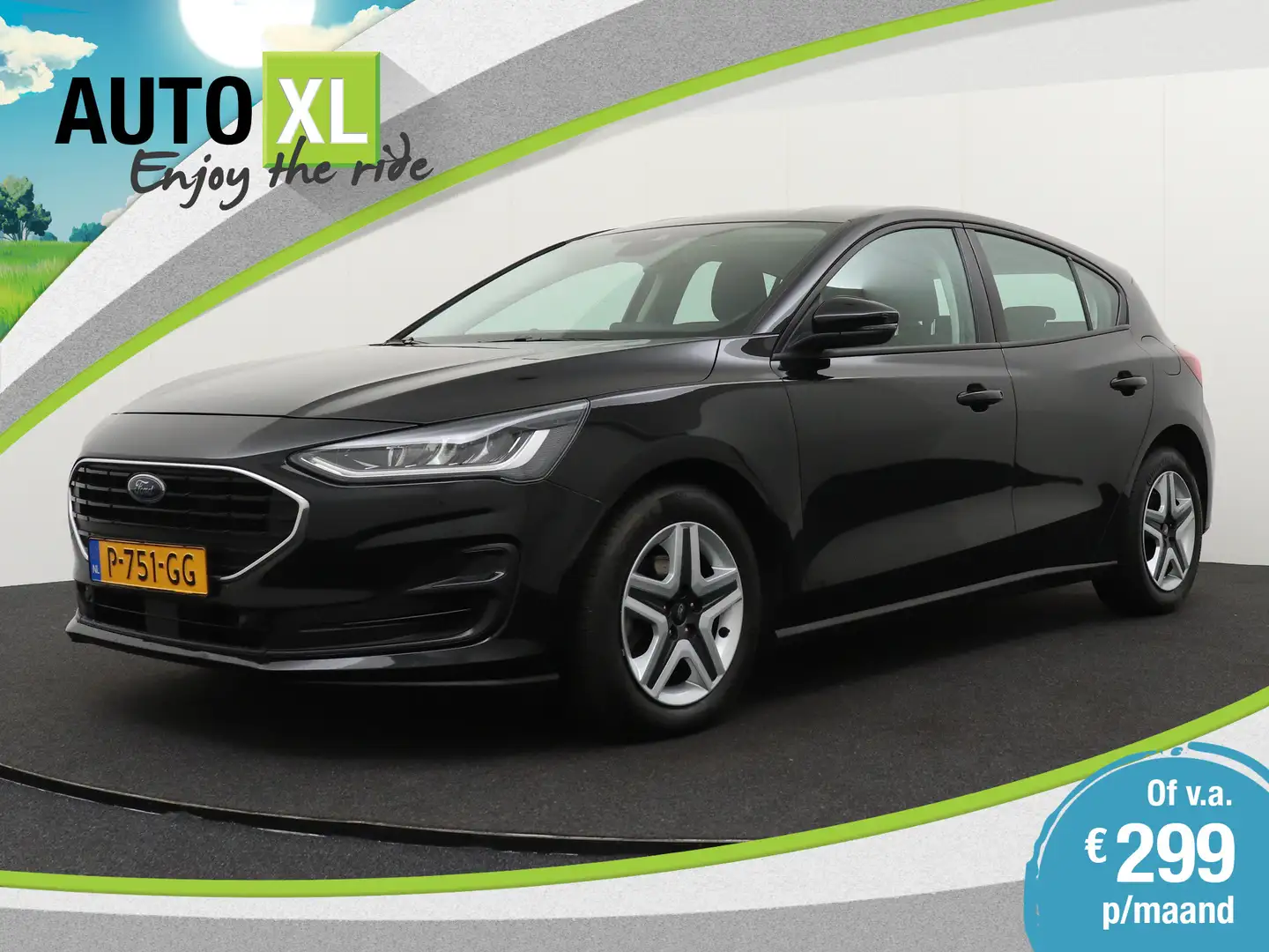 Ford Focus 1.0 Connected 100 PK NW-Model Carplay Navi LED Par Zwart - 1