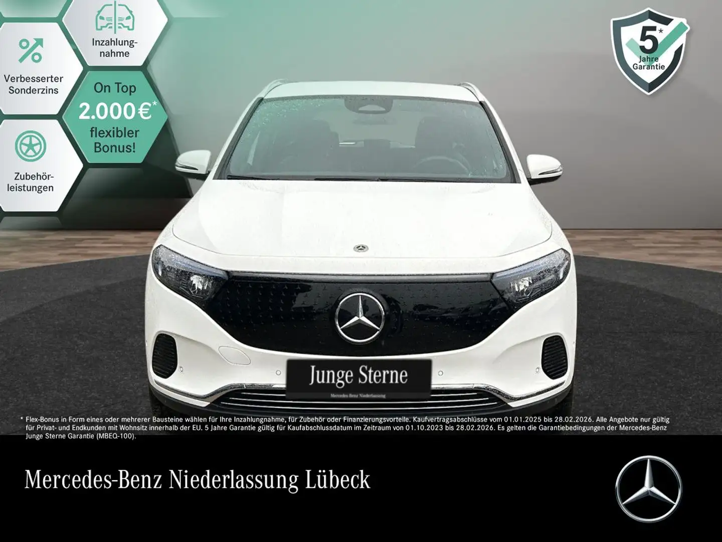 Mercedes-Benz EQA 250 PROG+ADVANCED+KAMERA+MEMORY+SPUR Weiß - 1