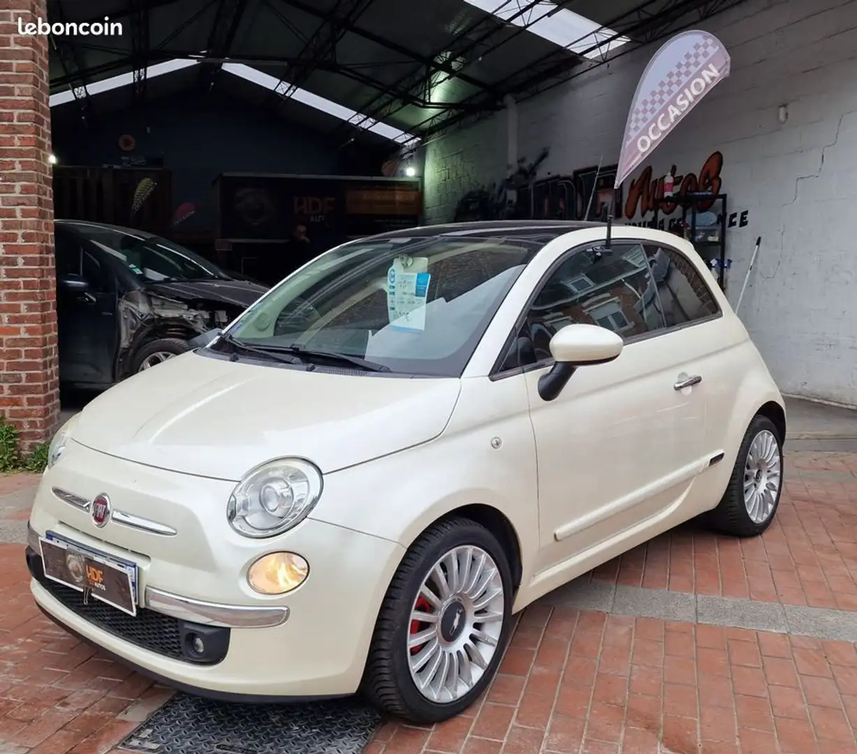 Fiat 500 1.4 Essence 100ch Boite Automatique Blanco - 1
