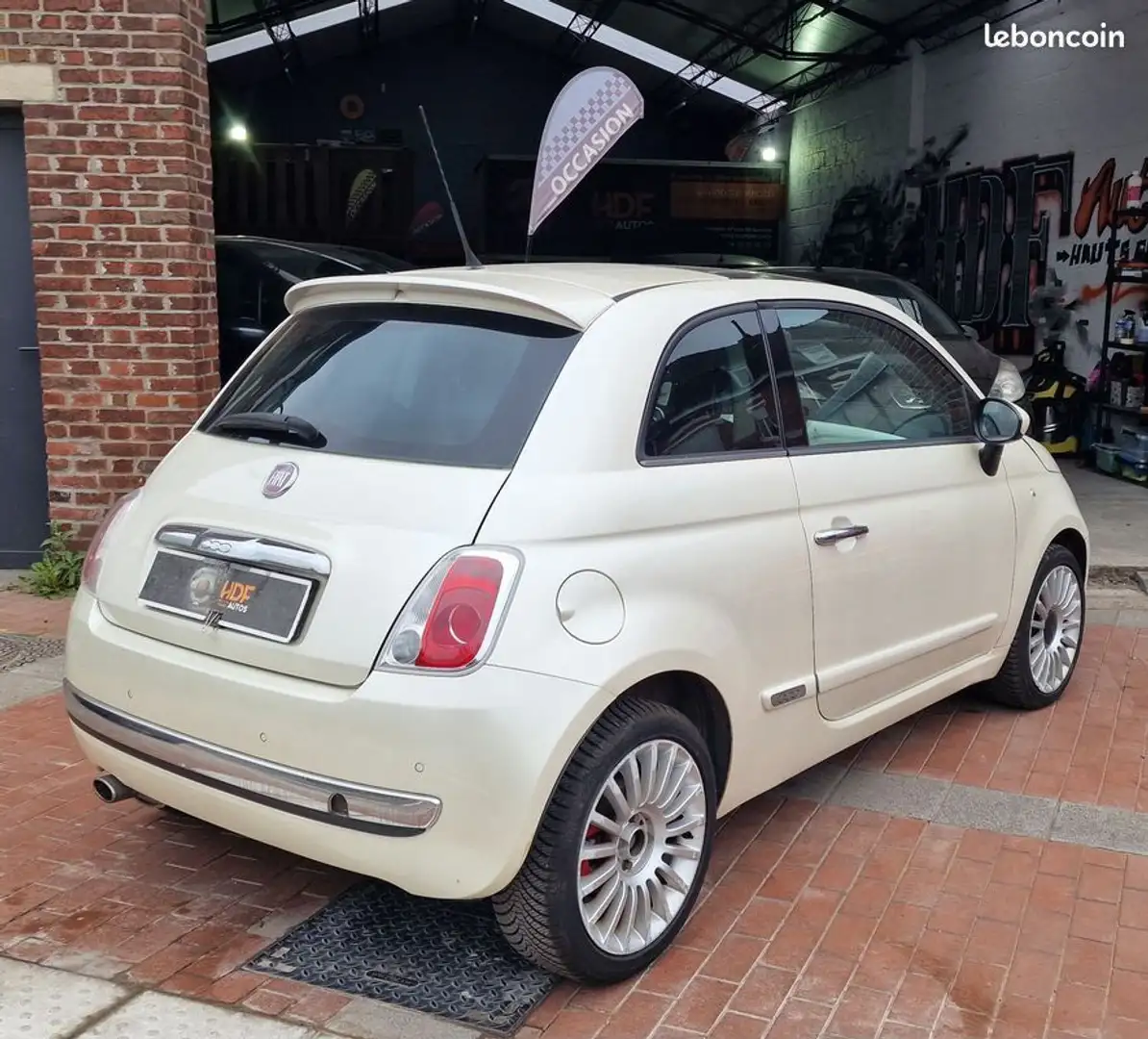 Fiat 500 1.4 Essence 100ch Boite Automatique Blanco - 2