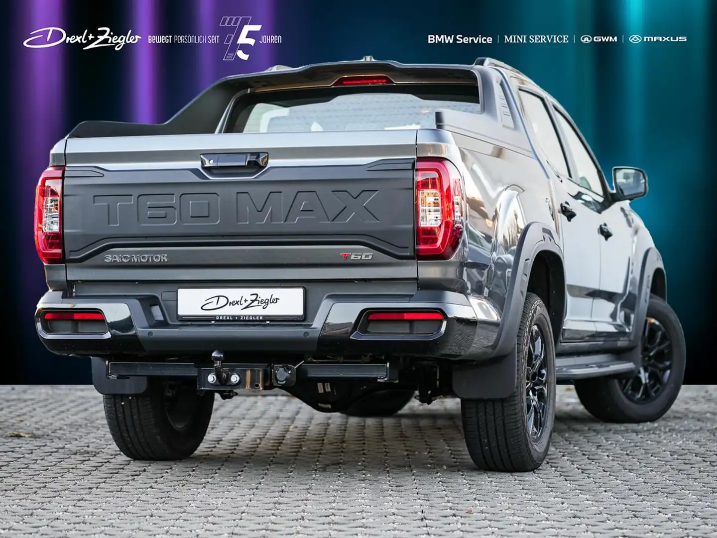 Maxus T60 Max 4WD Luxury Pick Up Anhängerkupplung Grigio - 2