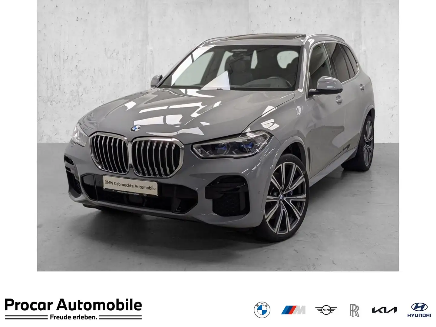BMW X5 xDrive40d Laser AHK Pano DA Prof 360° HuD 22'' Grau - 1