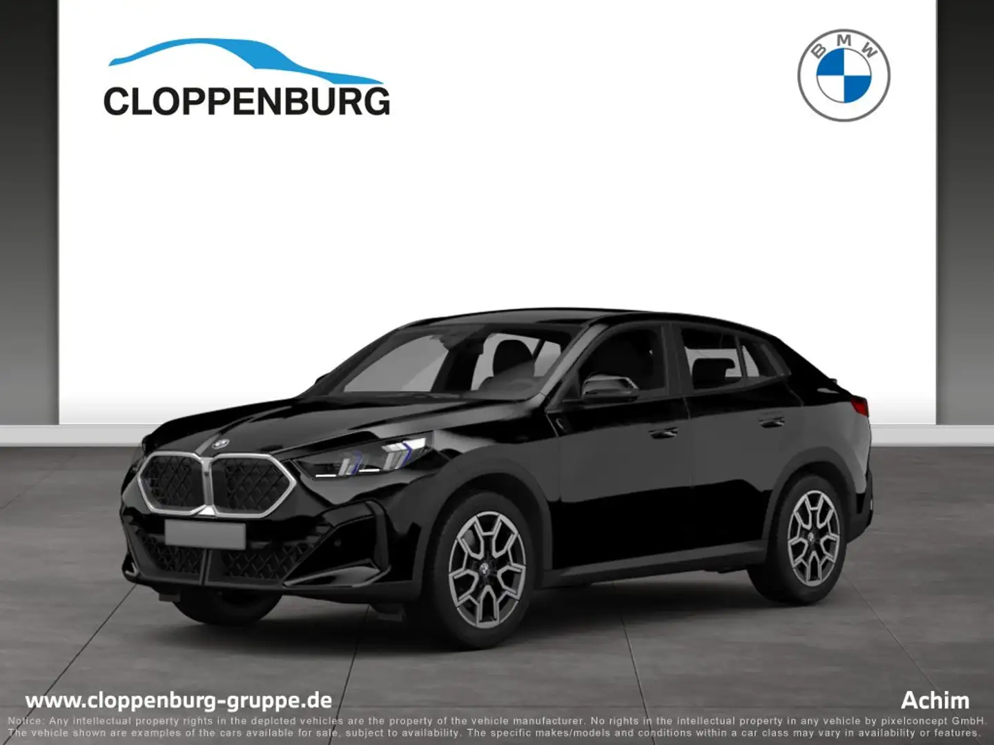 BMW X2 sDrive20i Head-Up 360-Kamera Massage AHK Iconic-Gl Zwart - 1