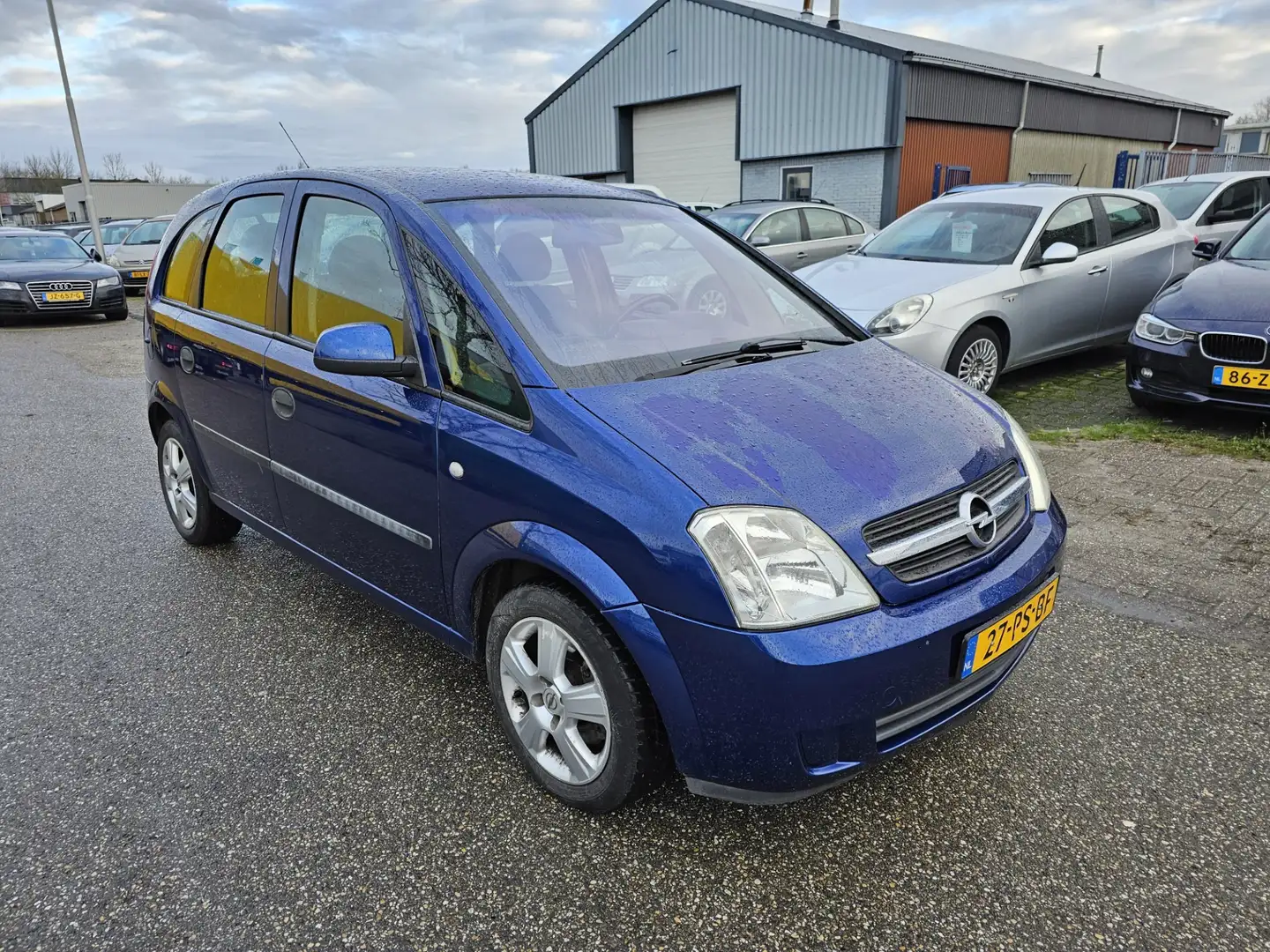 Opel Meriva 1.6-16V Maxx Airco Bj:2004 NAP! Синій - 2