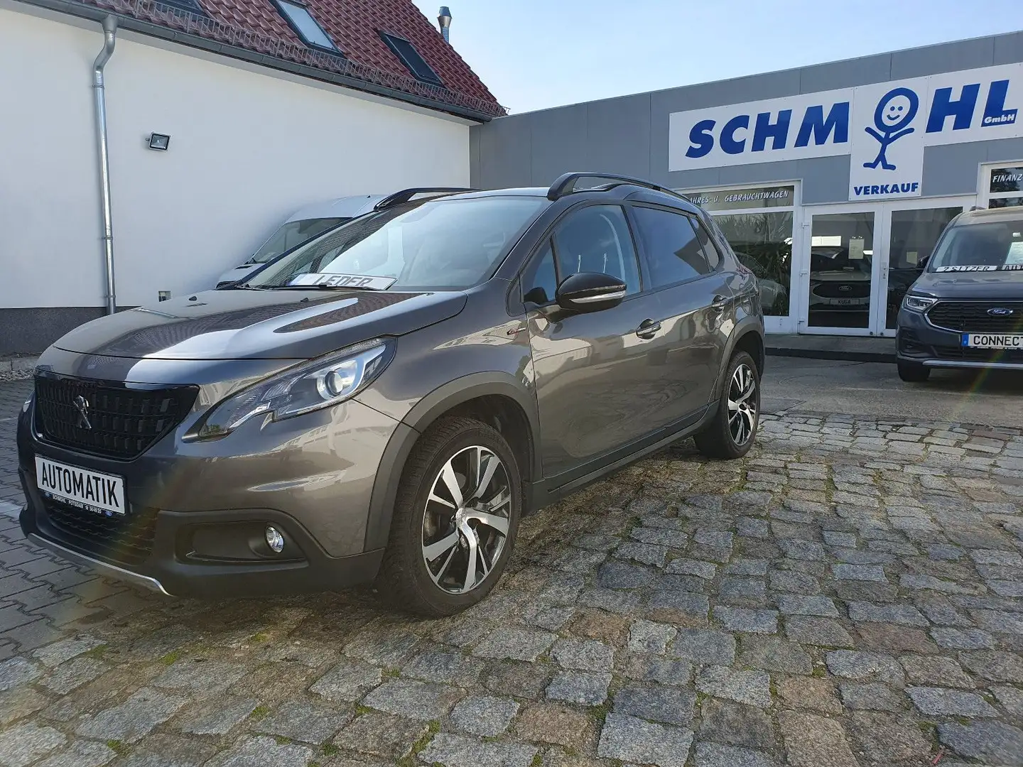 Peugeot 2008 Allure GT Line Autom. Panorama Navi Allwett Grau - 1