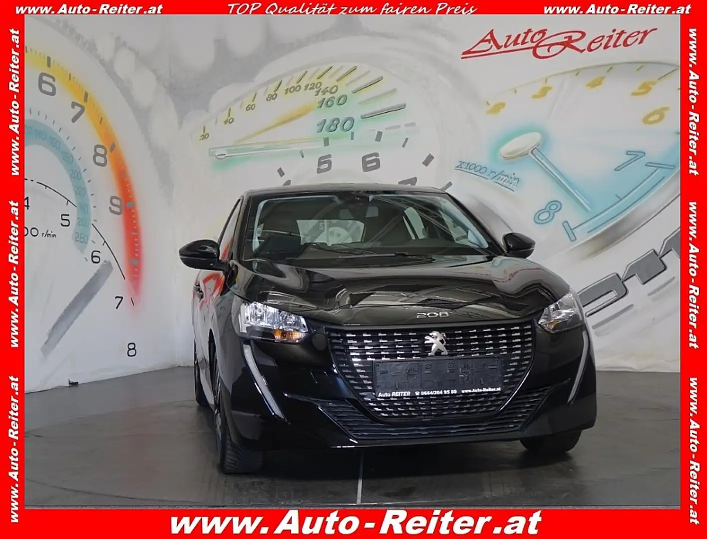 Peugeot 208 Style PureTech 75 S&S *TEMPOMAT, KLIMAAUTOMATIK* Schwarz - 1
