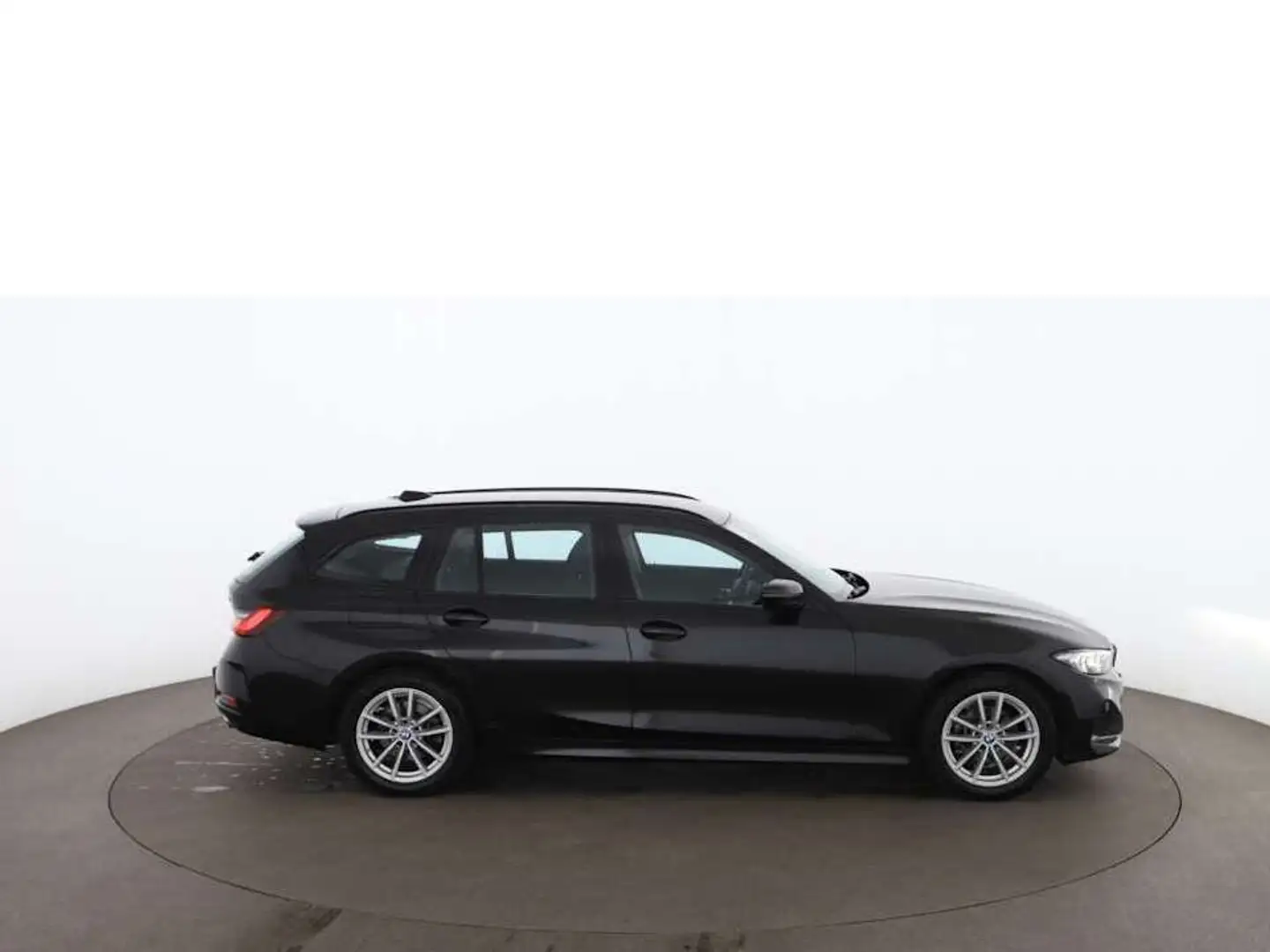 BMW 318 d Touring Aut LED DIGI-TACHO AHK NAVI TEMP Schwarz - 2