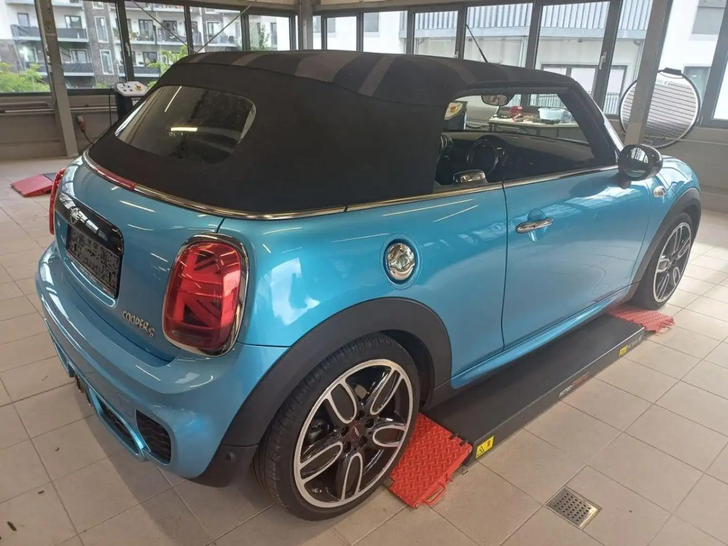MINI Cooper S Cabrio Aut. JCW AERO LED NAVI HARMAN-K. Blu/Azzurro - 2