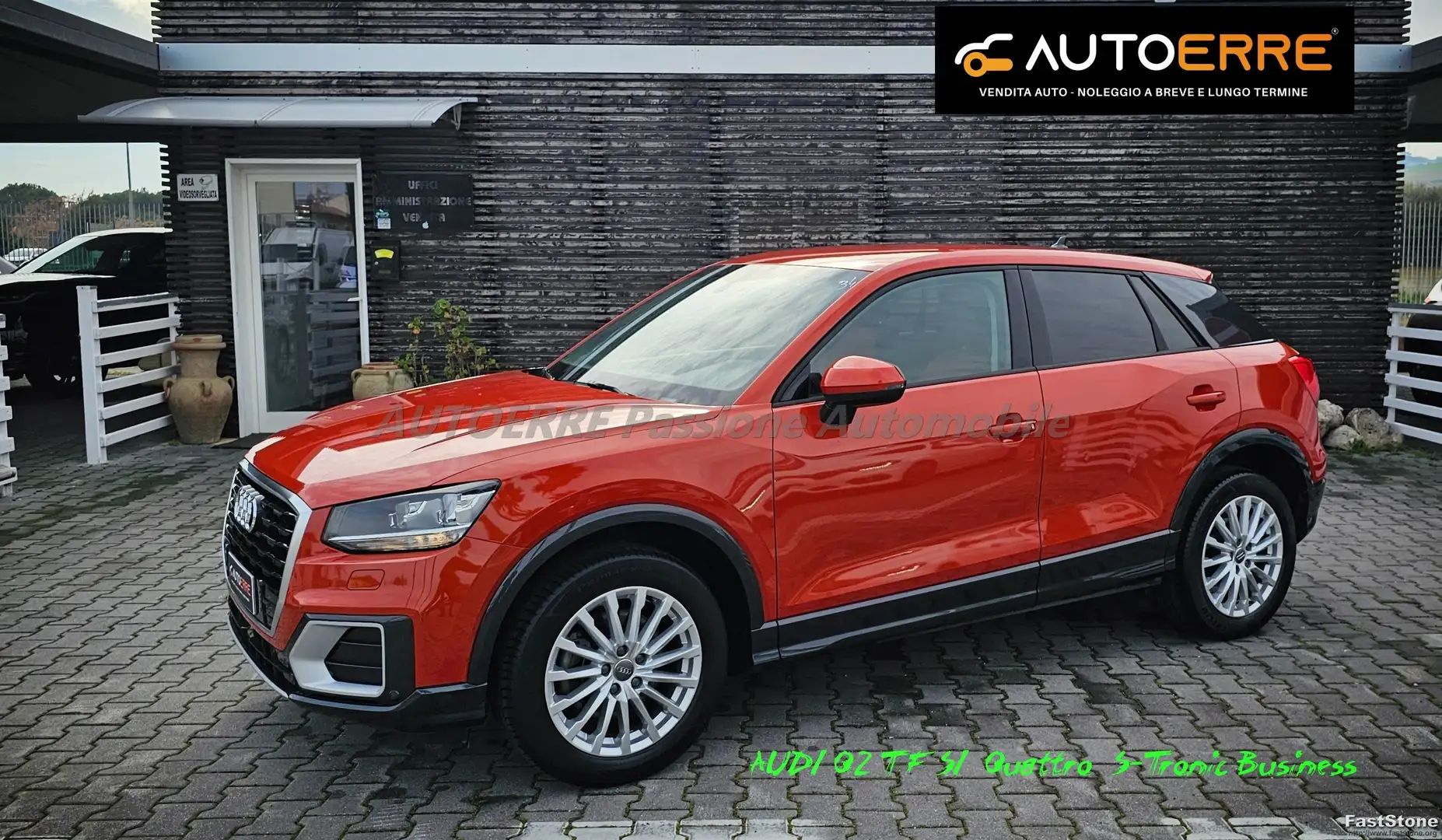 Audi Q2 40 2.0 Tfsi Business Design Quattro S-tronic Rosso - 1