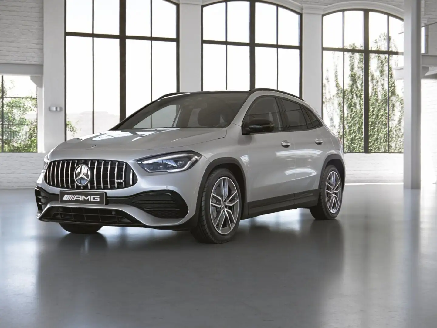 Mercedes-Benz GLA 35 AMG GLA 35 4M AMG+Pano+Distr+MLB+Night+Kamera Silber - 2