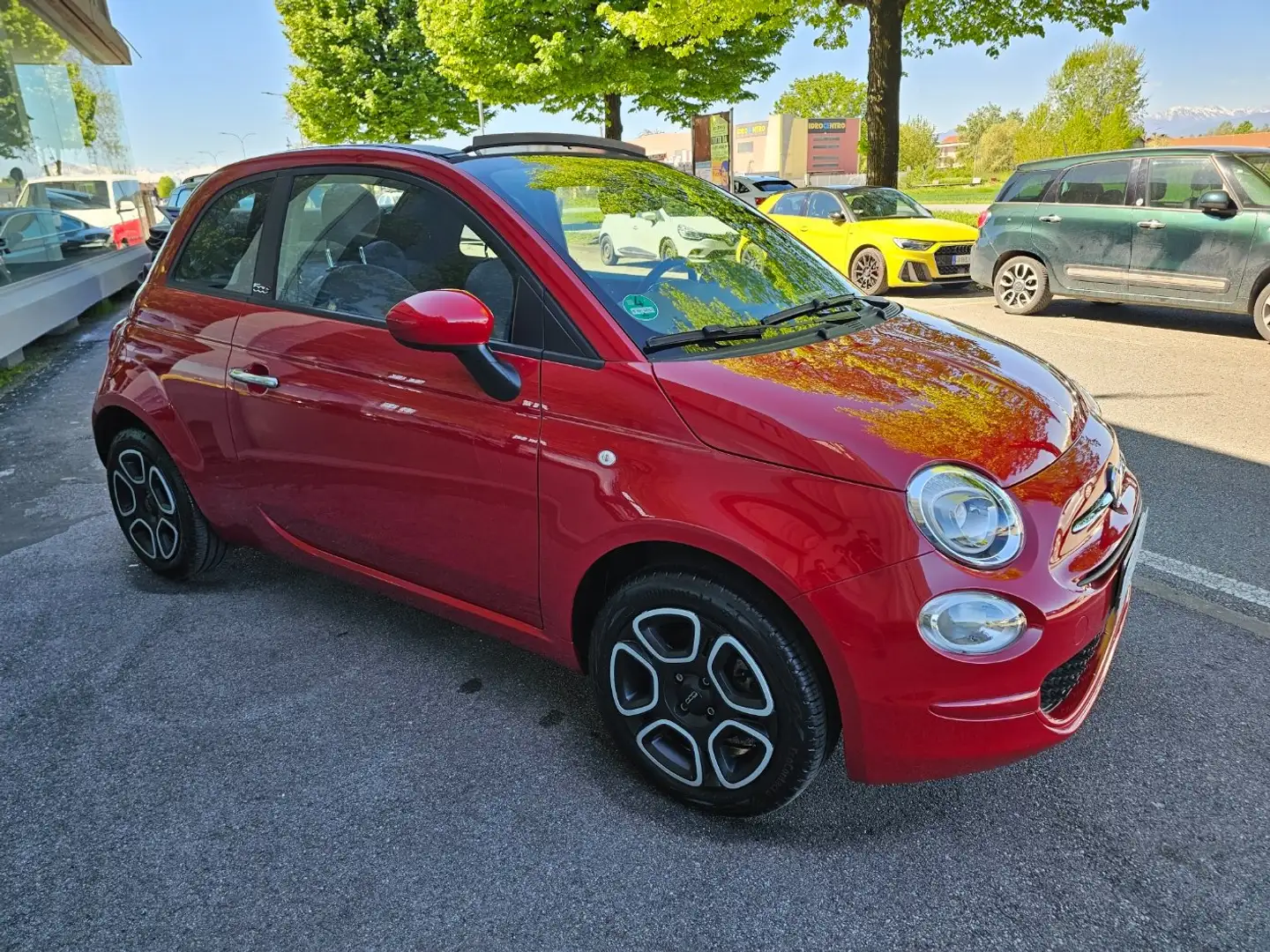 Fiat 500C CABRIO/ CLIMA/USB AUDIO STRIMING/ANDROID/CARPLAY Rouge - 2