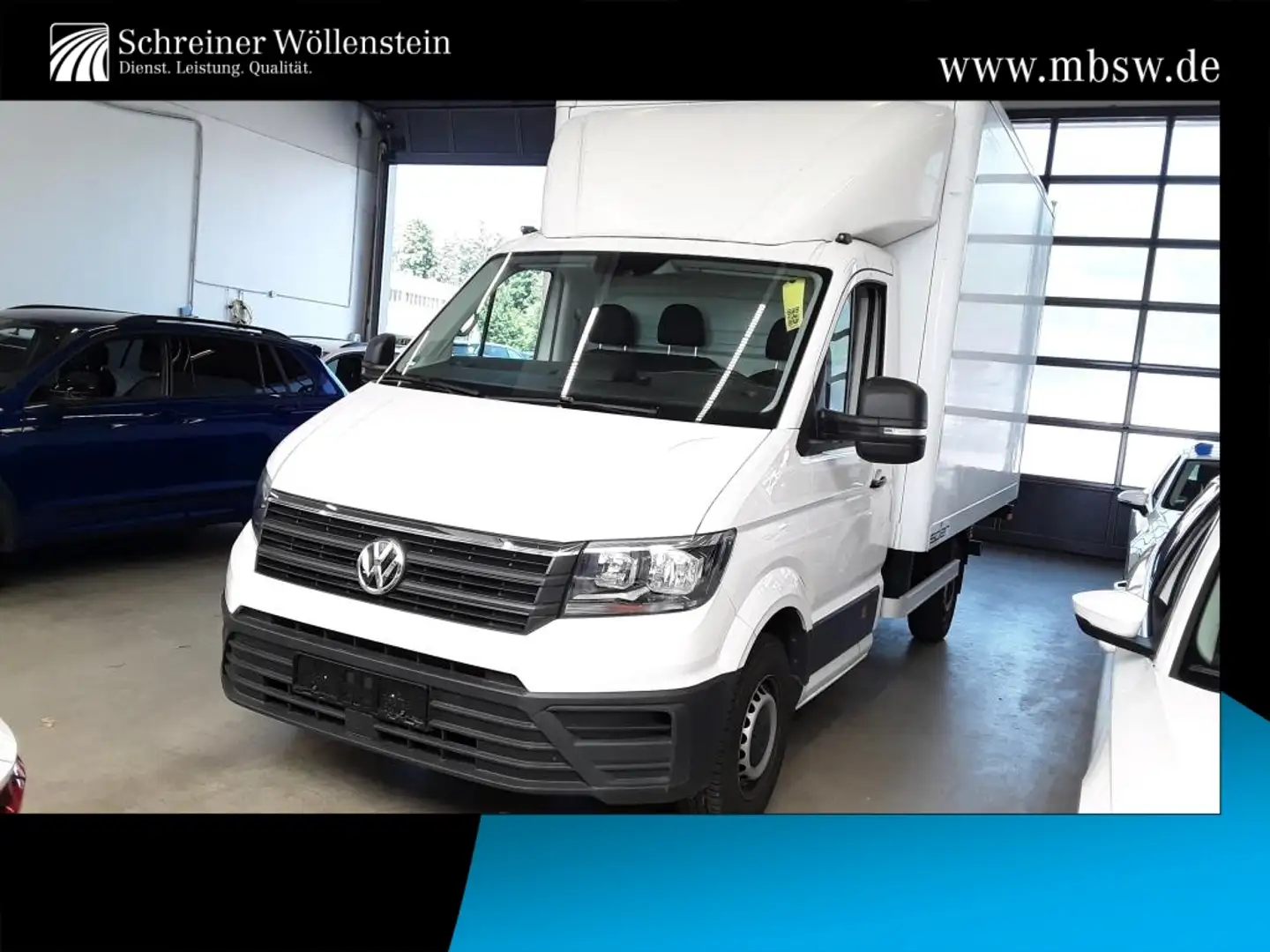 Volkswagen Crafter 35 2.0 TDI Koffer LBW Automatik*Klima Weiß - 1