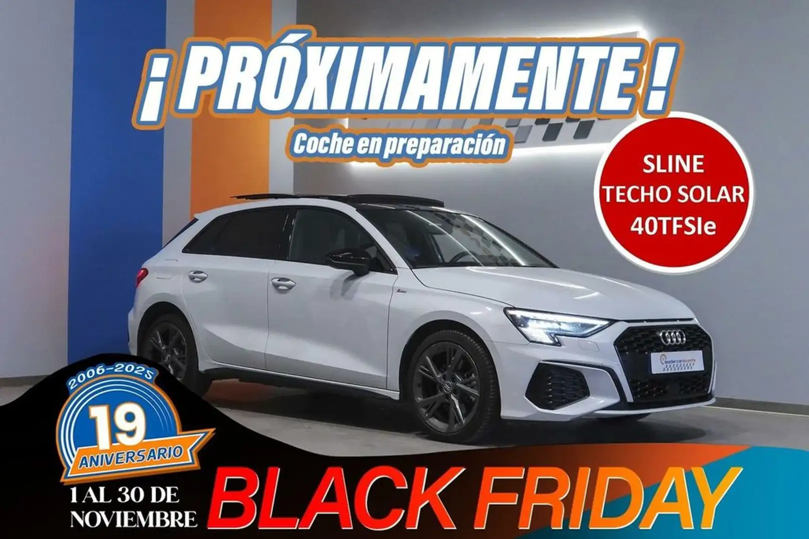 Audi A3 SPORTBACK S LINE 40 TFSI E 204 CV Wit - 1