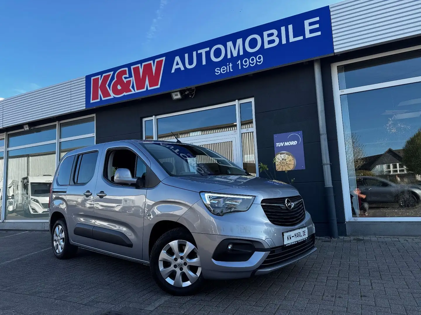 Opel Combo Life E Elegance NAVI+CAM KLIMA ALLWETTER Grau - 1