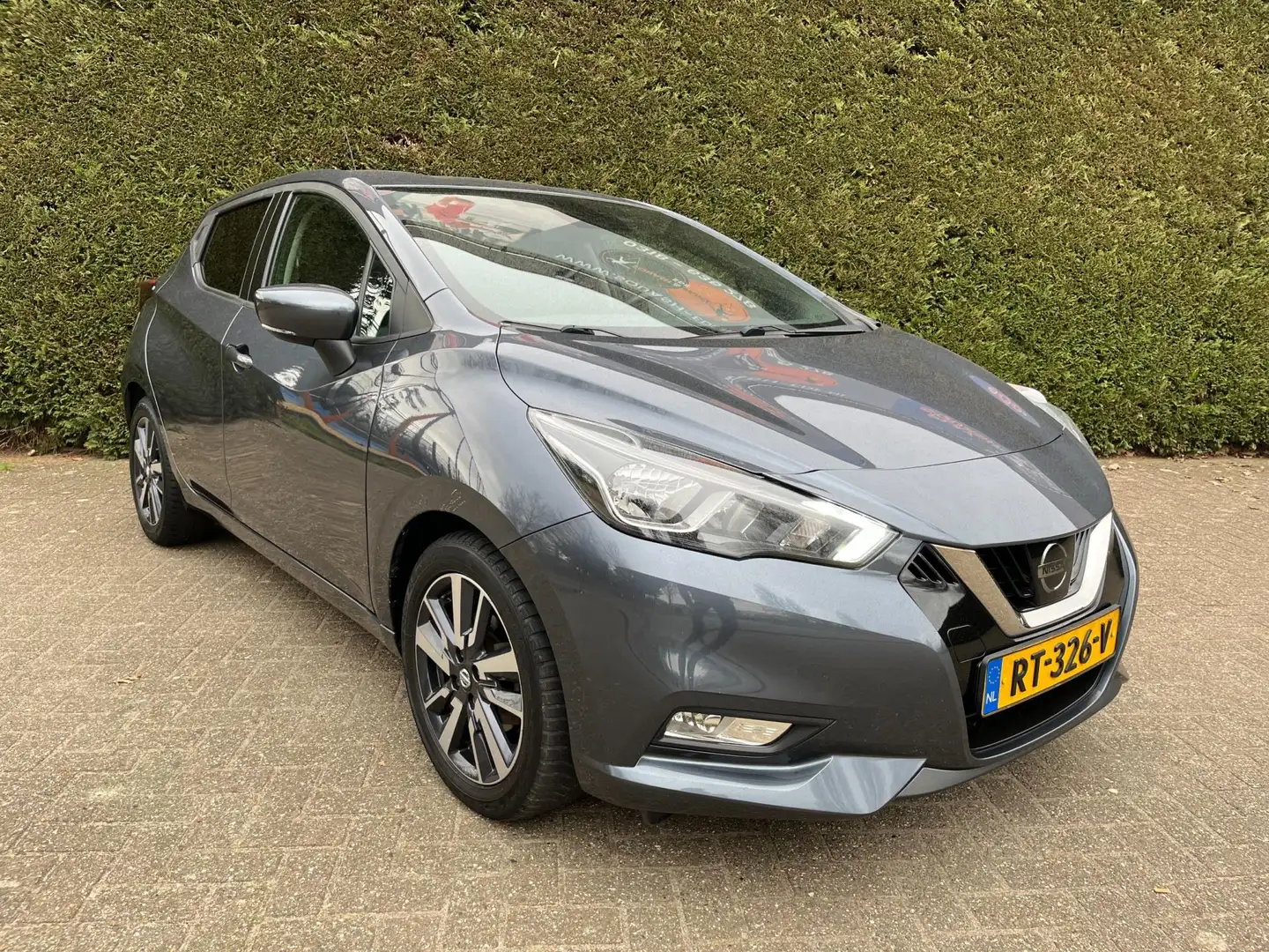 Nissan Micra 0.9 IG-T N-Connecta Navi, Cruise, Camera, PDC, Eer Gris - 2