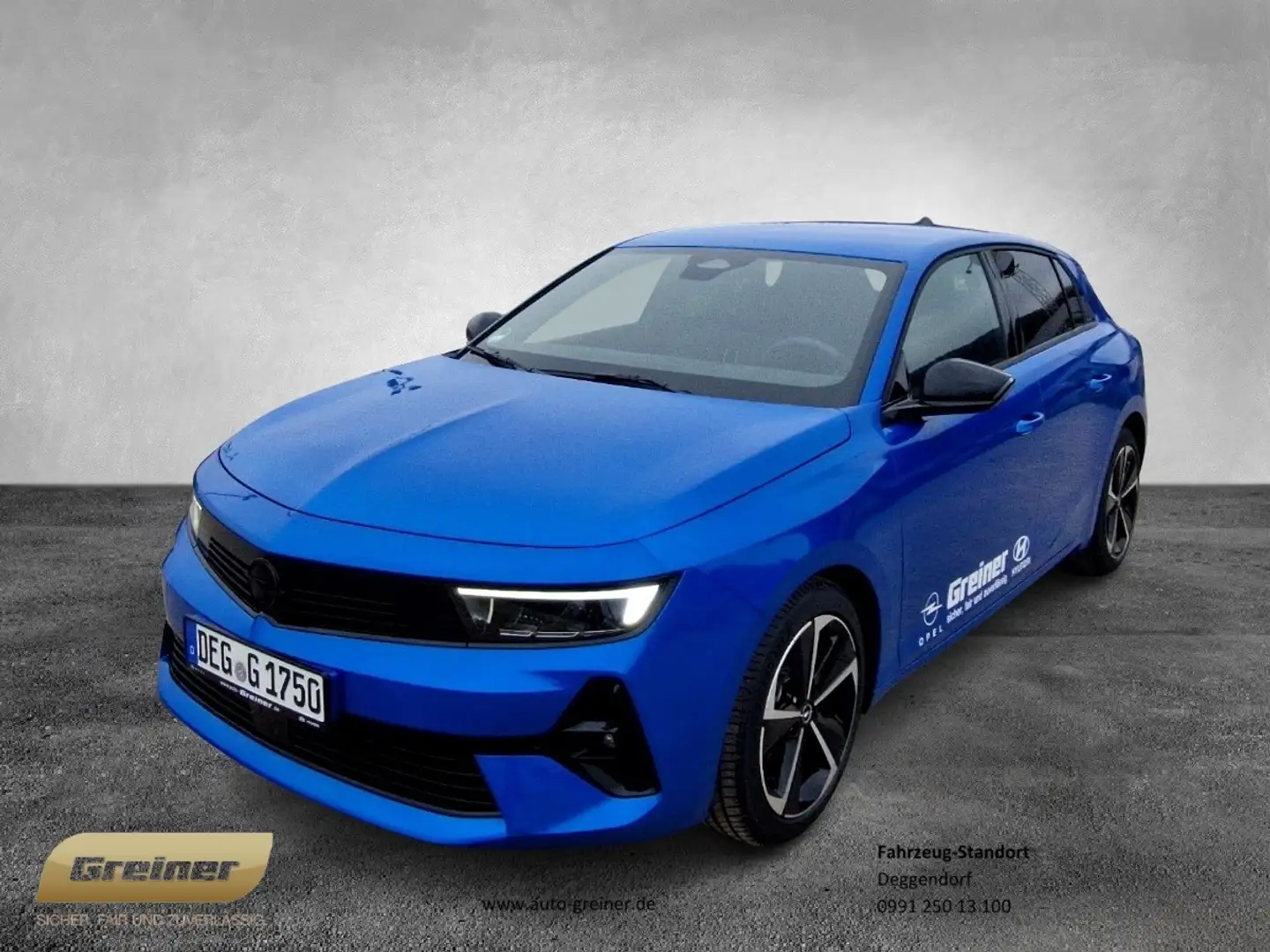 Opel Astra 1.2 Turbo GS S/S NAVI|KAMERA|PDC|SHZ Blau - 1