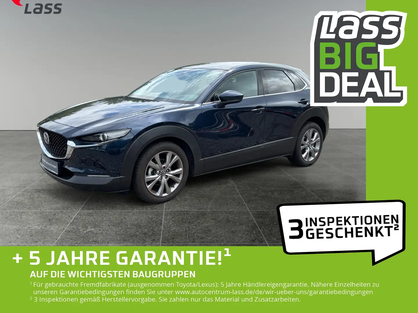 Mazda CX-30 2.0 SKYACTIV Selection Navi HUD MATRIX BOSE Blauw - 1