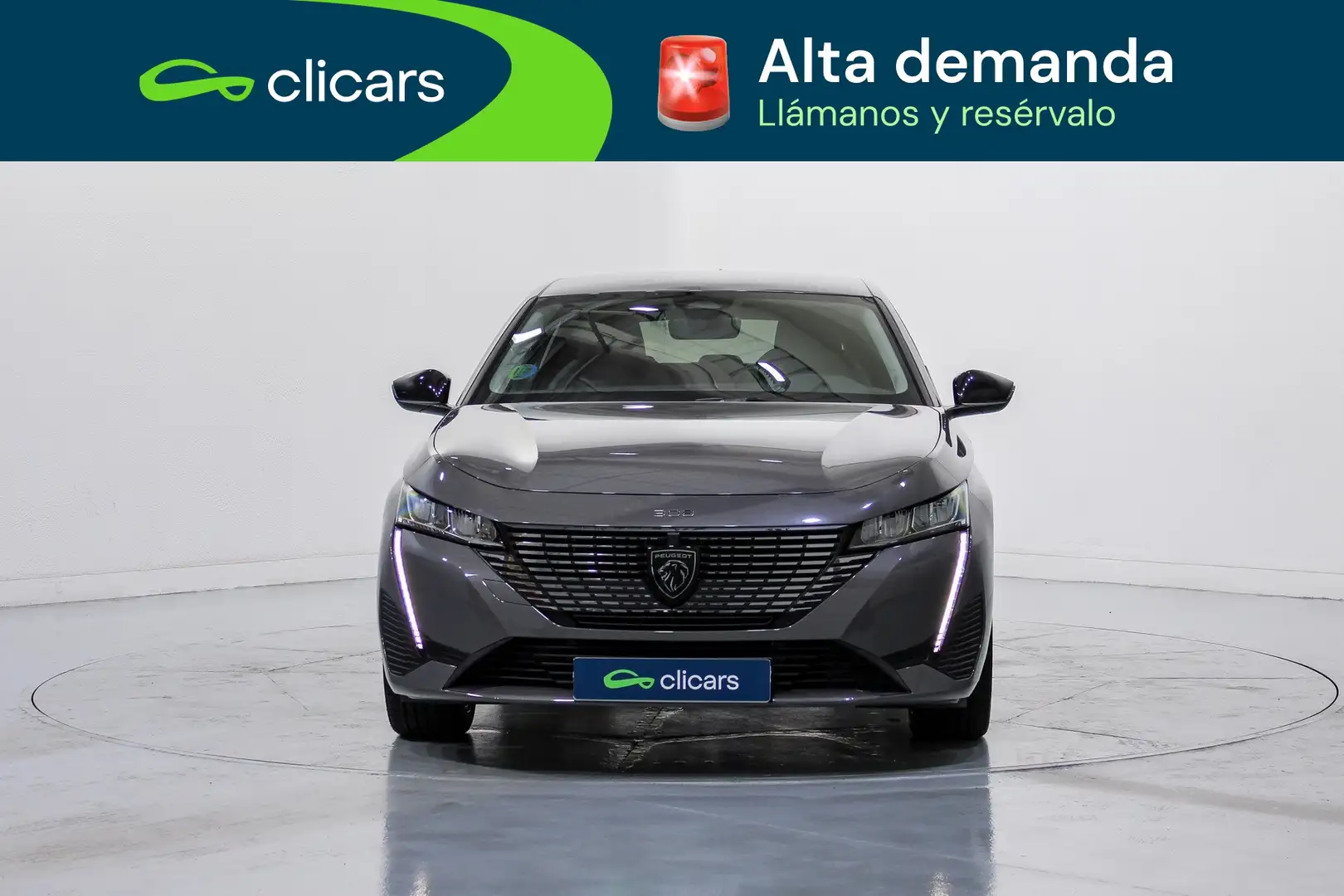 Peugeot 308 1.2 Hybrid Allure 136 e-DCS6 Gris - 2