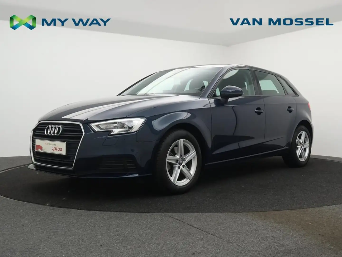 Audi A3 Sportback Audi A3 Sportback 1.0TFSI 116PK *NAVI*CAMERA*PDC*CRUISE*BLTH*... Albastru - 1