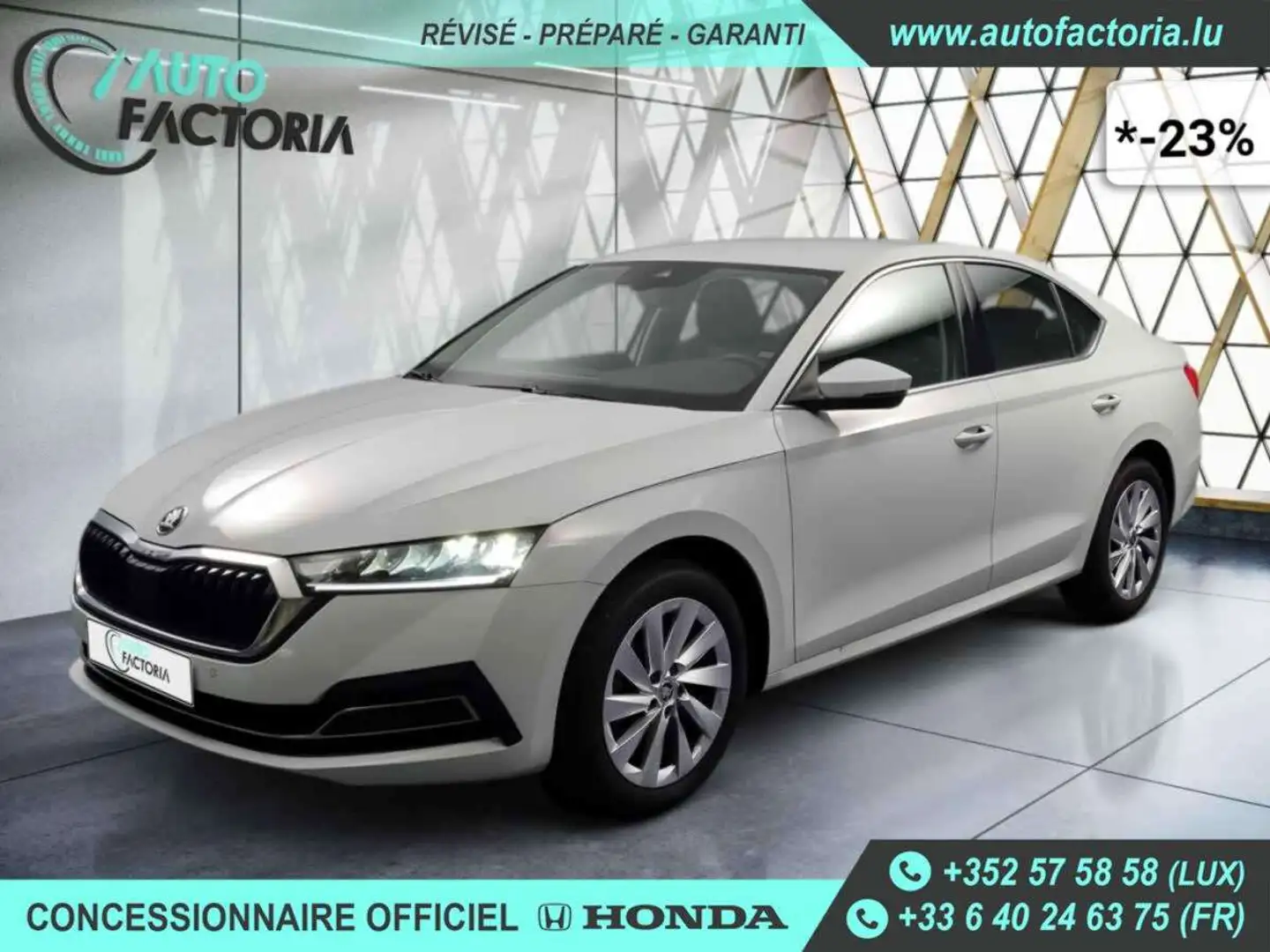 Skoda Octavia -23% 2.0 TDI 115cv +MIRRORLINK+CAM+LED+Opts Beige - 1