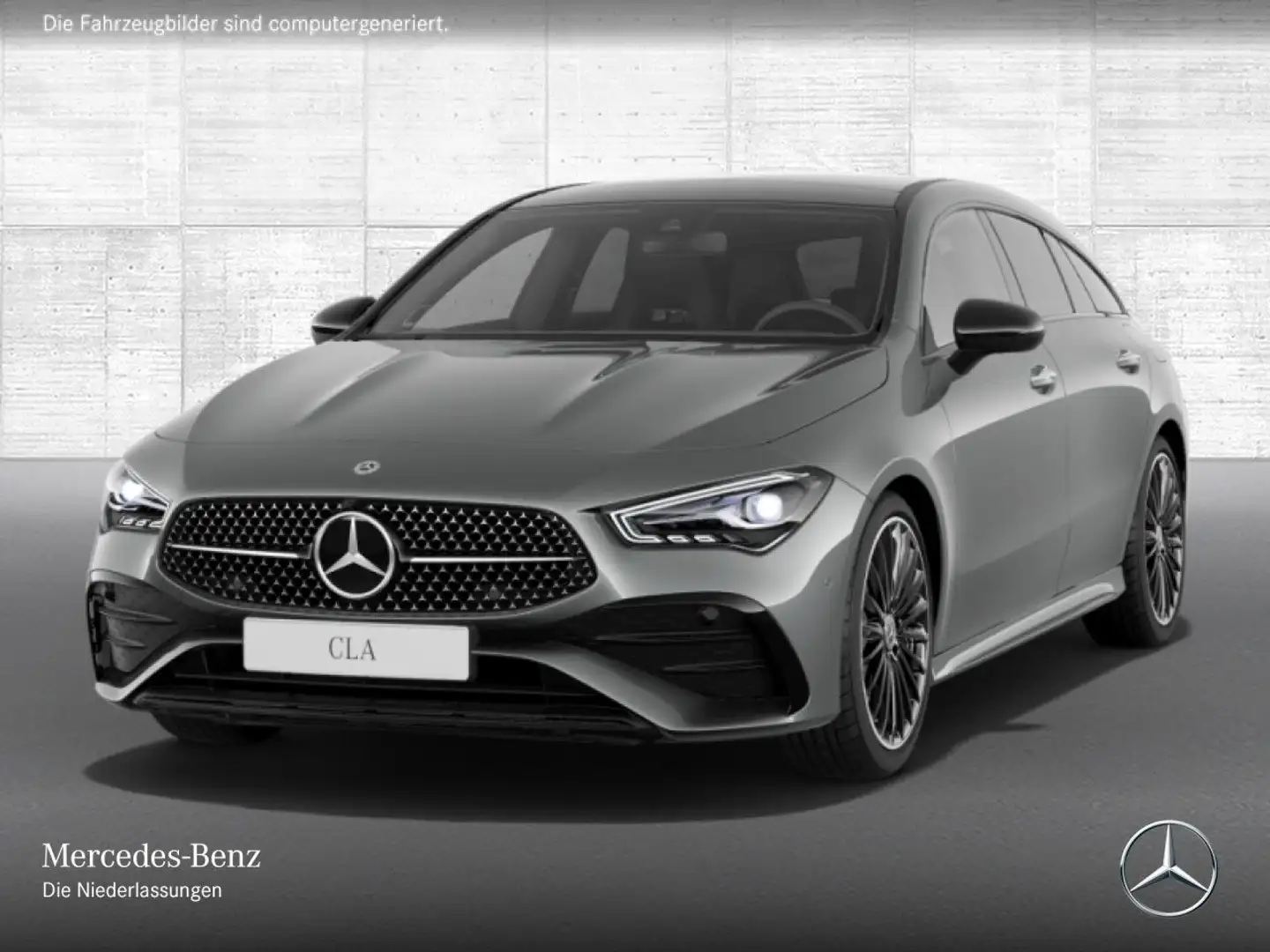 Mercedes-Benz CLA 250 e AMG+NIGHT+PANO+360°+AHK+LED+BURMESTER Grau - 2