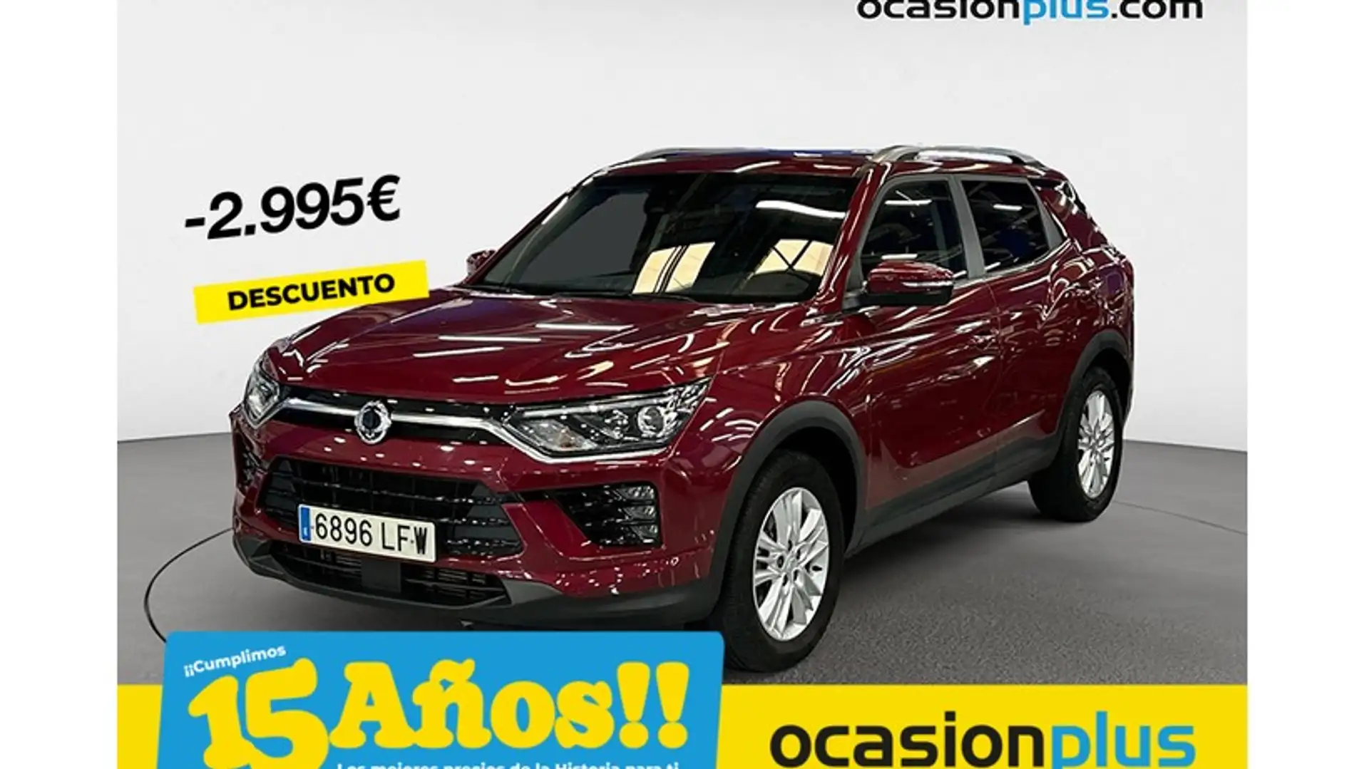 SsangYong Korando D16T Urban 4x2 Rouge - 1