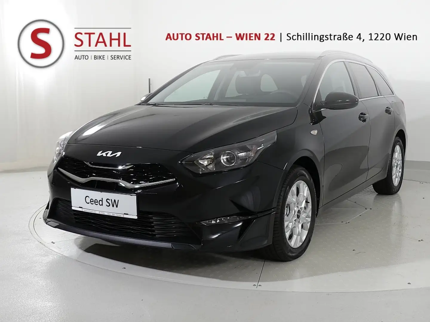 Kia Ceed SW / cee'd SW ceed SW 1,0 T-GDI GPF ISG Silber | Stahl Wien 22 Nero - 1