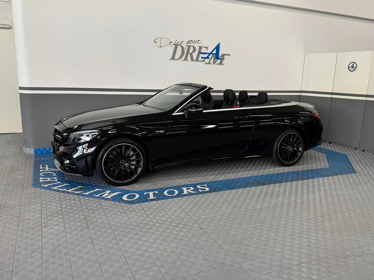 Mercedes-Benz C 43 AMG Cabrio 4matic auto 390cv full opt. **33000km** Zwart - 1