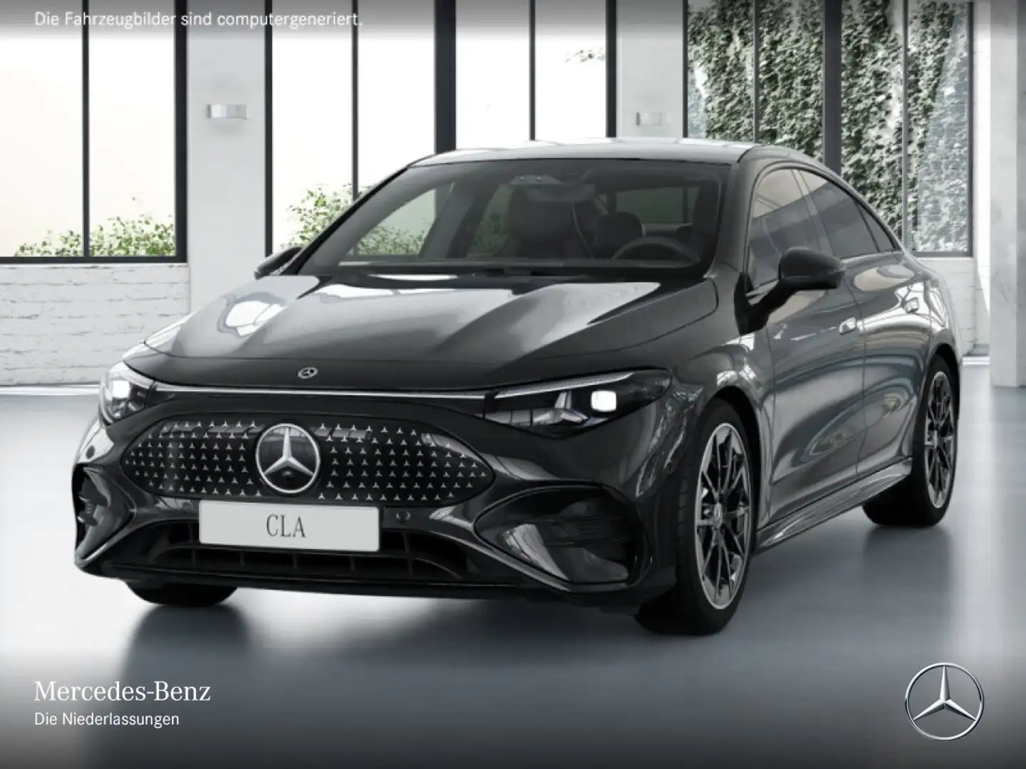 Mercedes-Benz CLA 250 Cp. AMG Sportpaket Night AMG 19" Pano-Dach Noir - 2