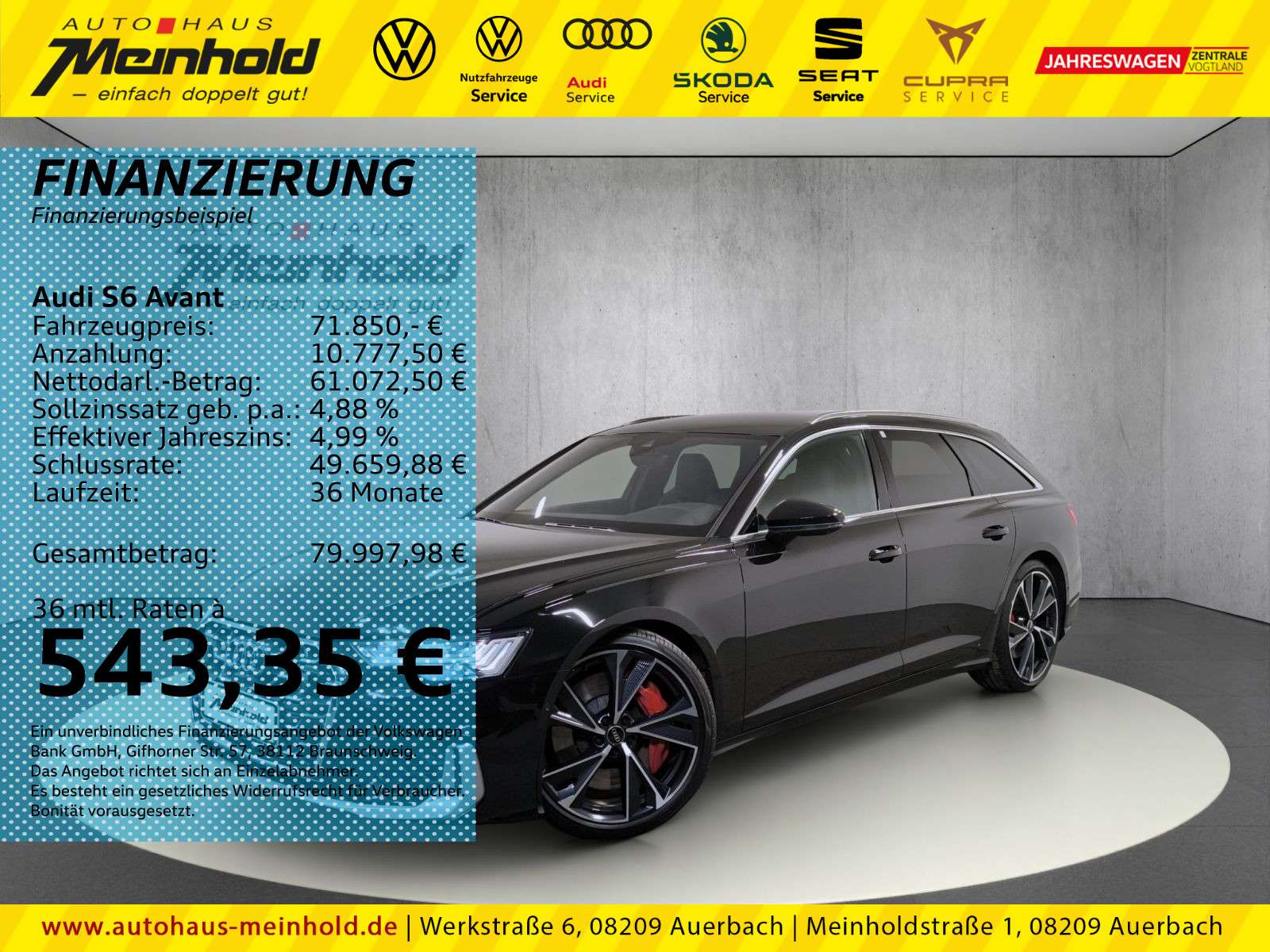 Second hand Audi S6 3.0