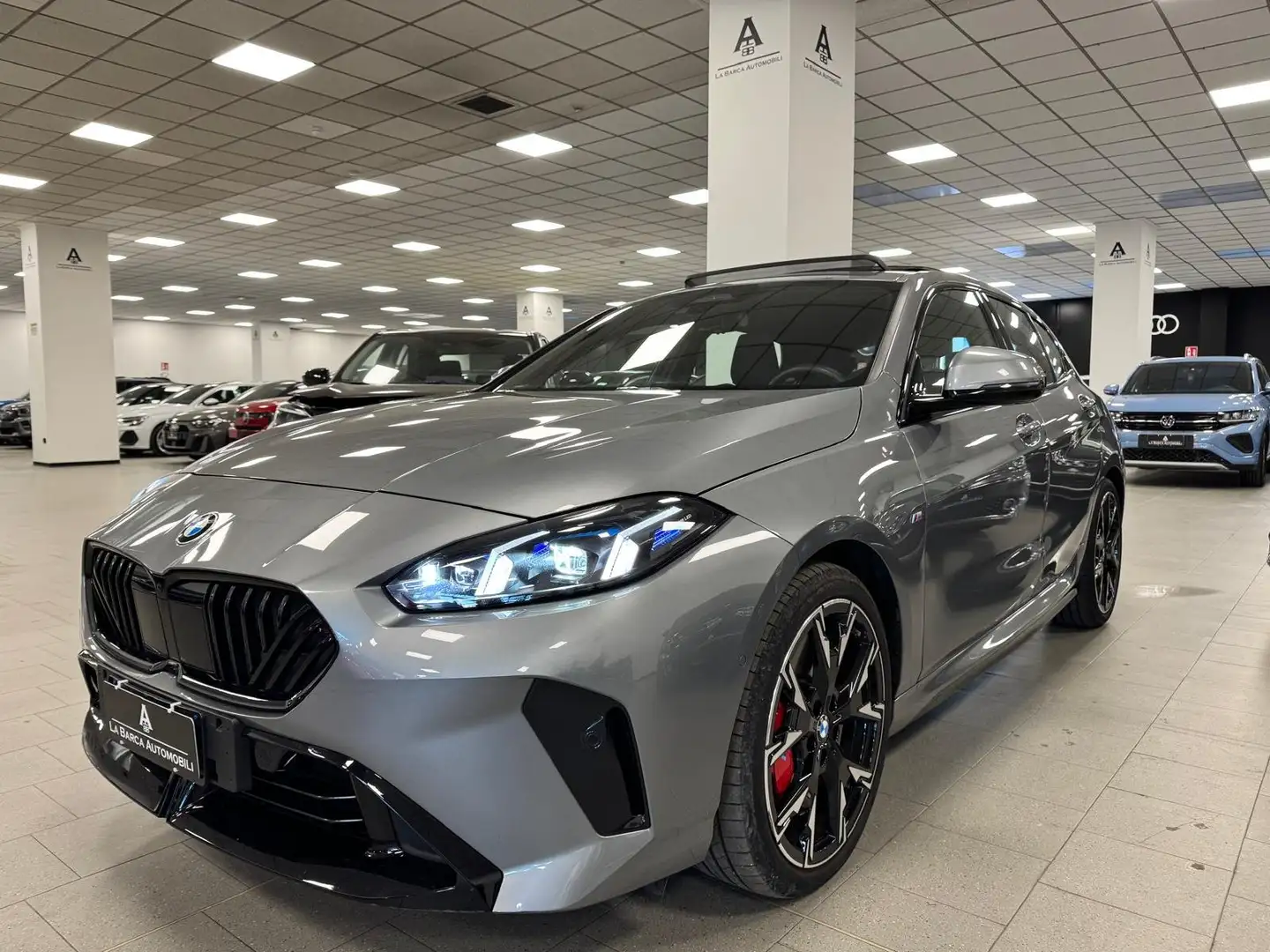 BMW 118 118d TETTO MSport Pro siva - 2