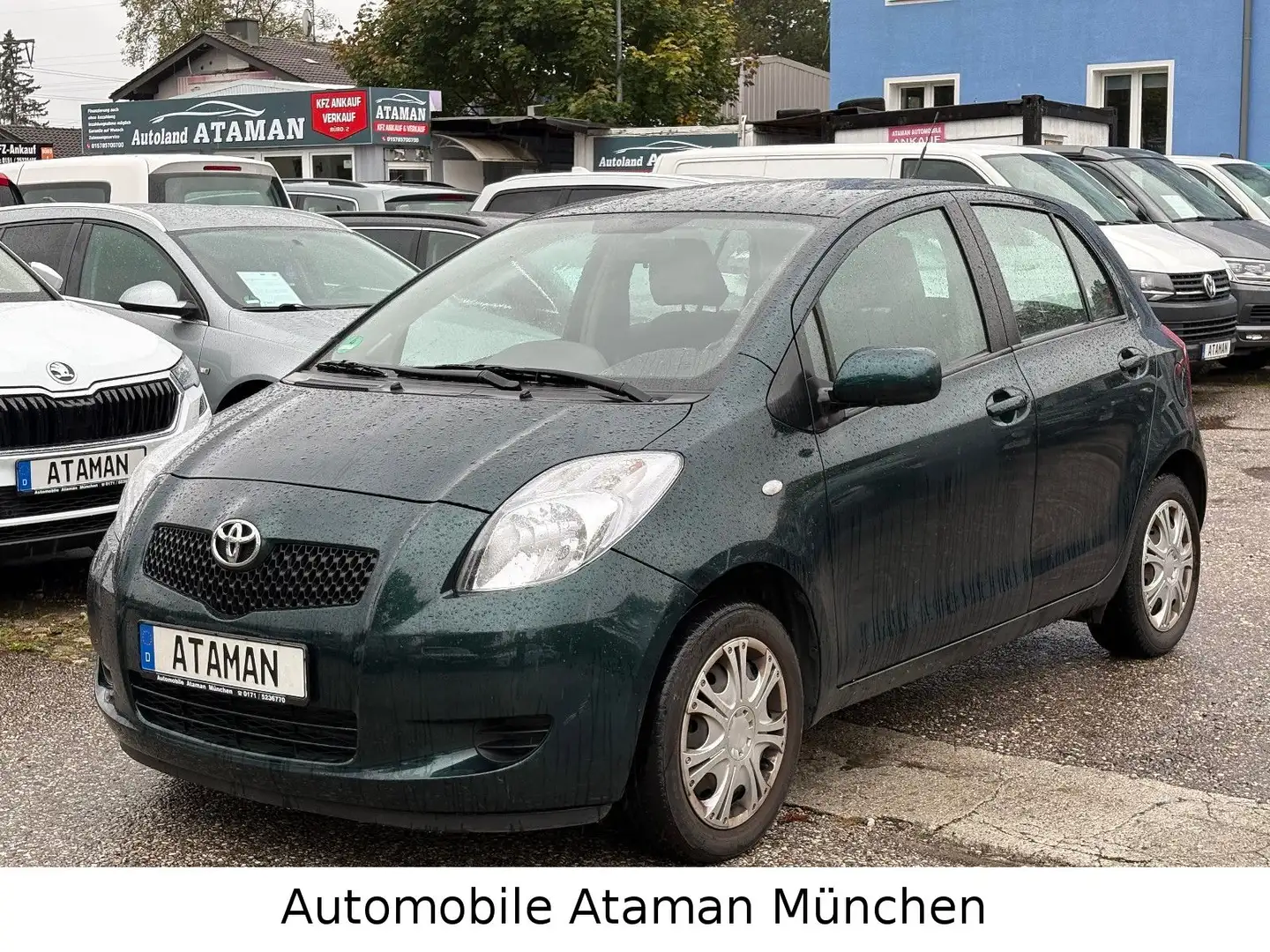 Toyota Yaris Sol 1.0 / Klima / 5-türig / wenig km Grün - 1