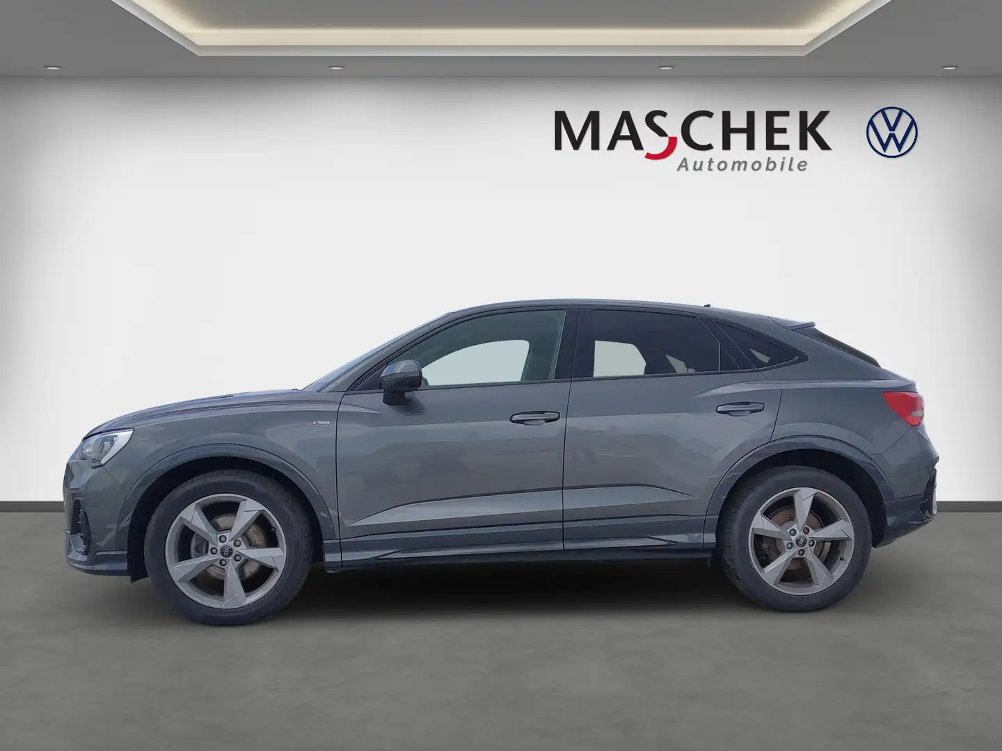 Audi Q3 Sportback S line 35 TDI quatt Black AHK VC PDCplus Grijs - 2