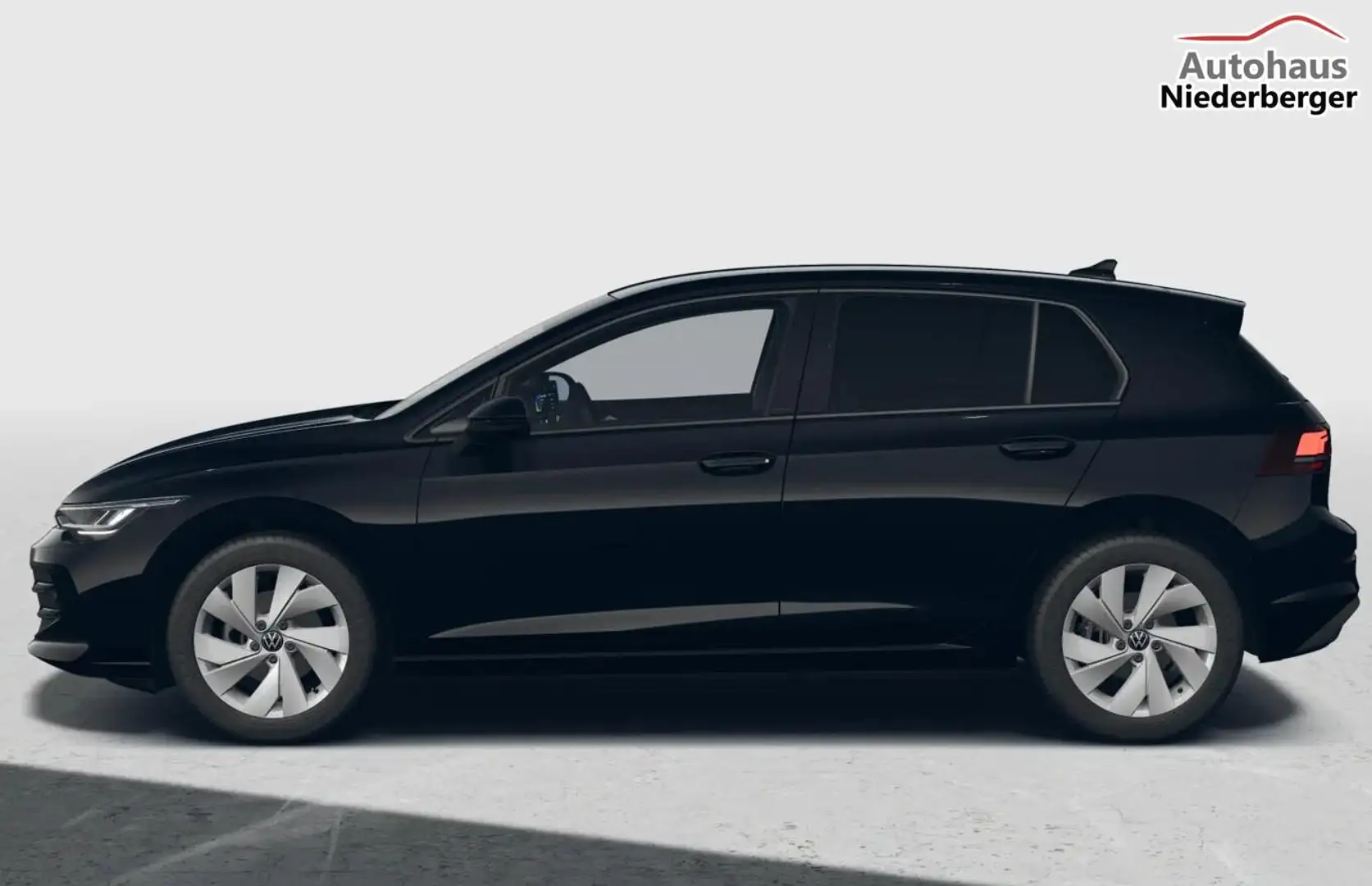 Volkswagen Golf 8 1.5 eTSI 150 DSG LED Nav Keyl AHK 5J.Gar 110 ... Schwarz - 2